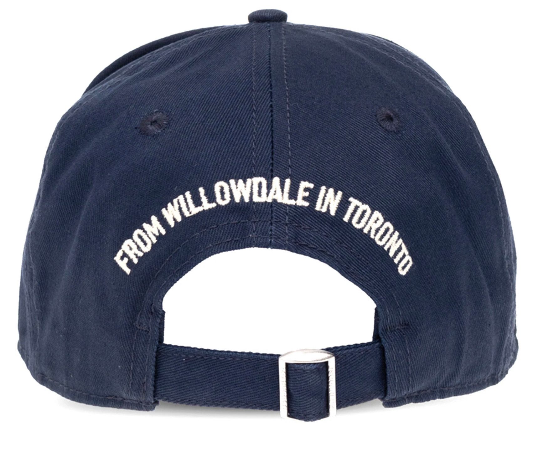 Dsquared2 Baseball Cap Willowdale Toronto Icon Trucker Mütze Basebalkappe Schriftzug FROM WILLOWDALE IN TORONTO als Hommage