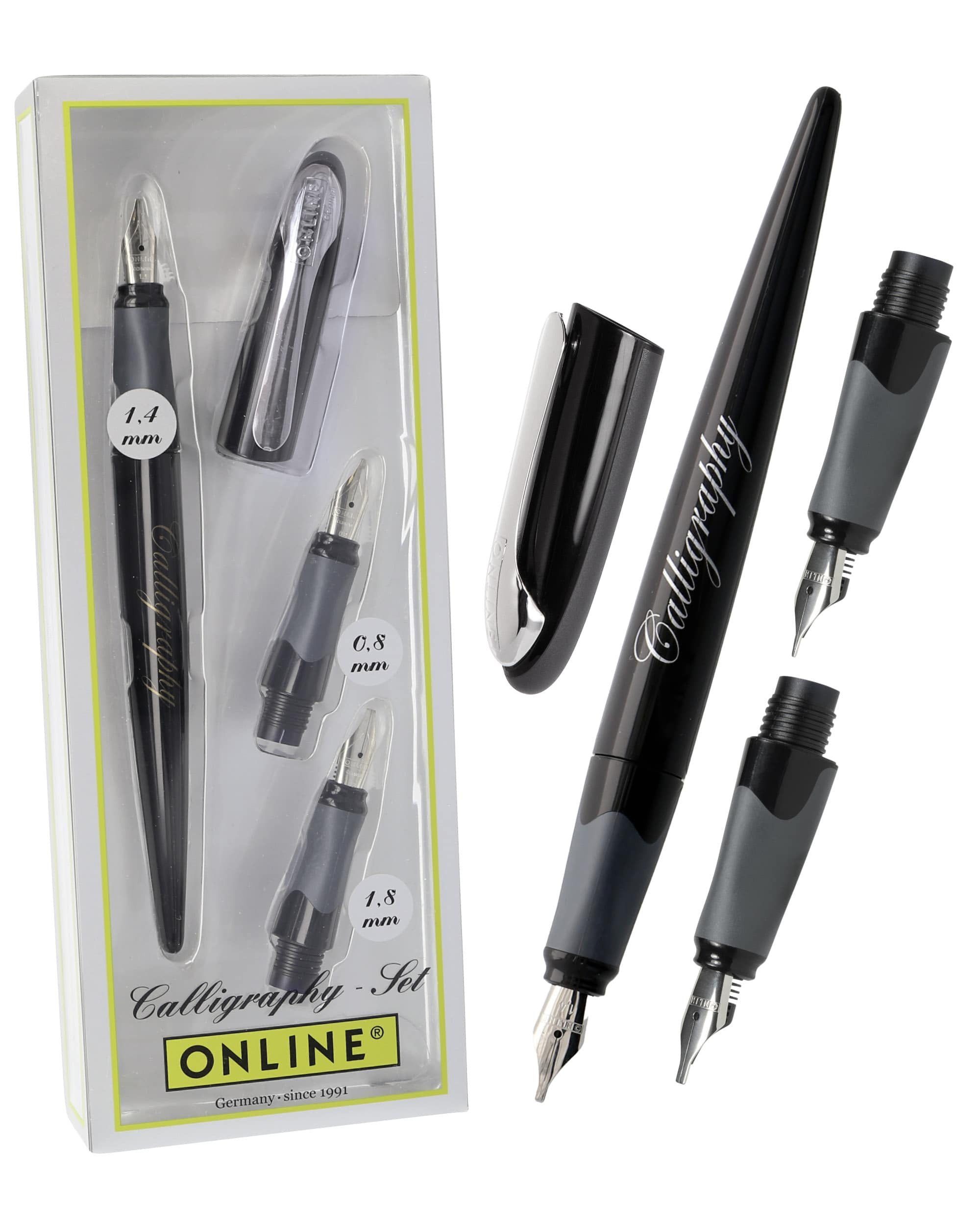 Online Pen Kalligraphie-Stift Air Kalligrafie Set, Schönschreibfüller mit verschiedenen Federstärken