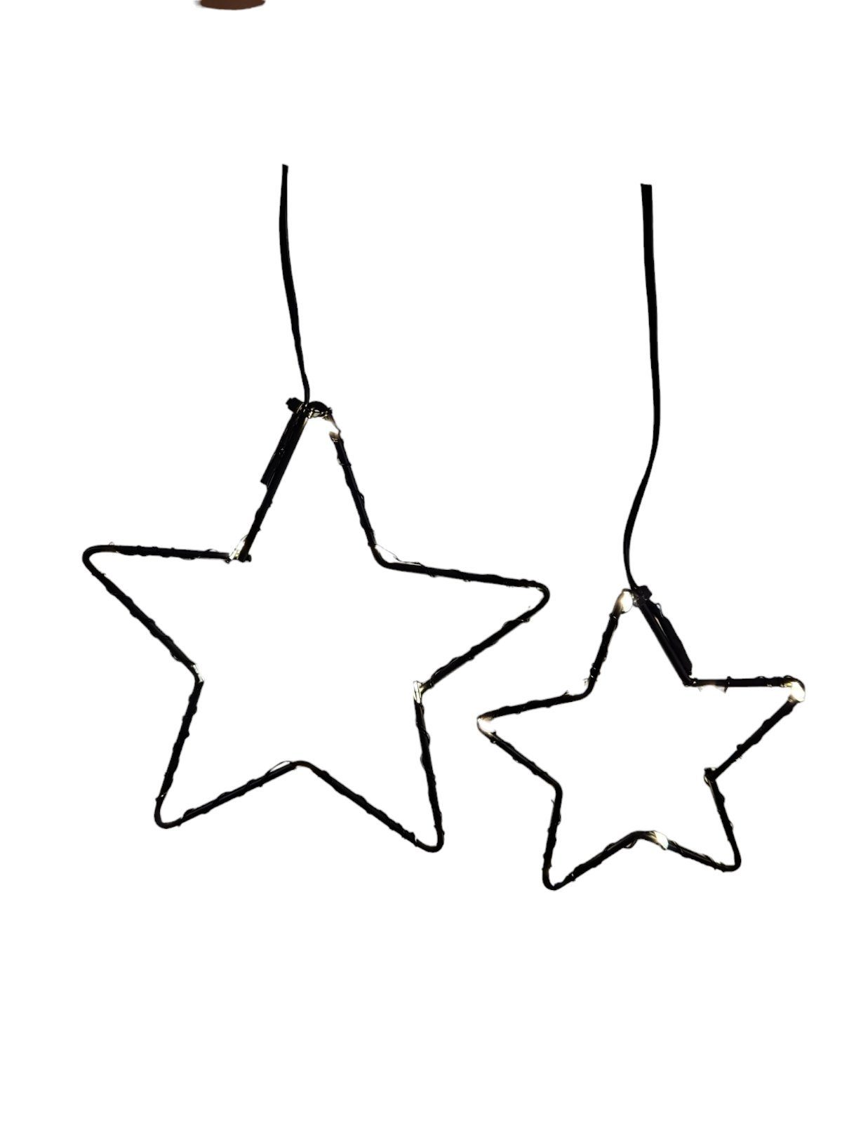 Meinposten LED-Lichtervorhang Lichterkette Weihnachten Stern LED Timer Bele günstig online kaufen