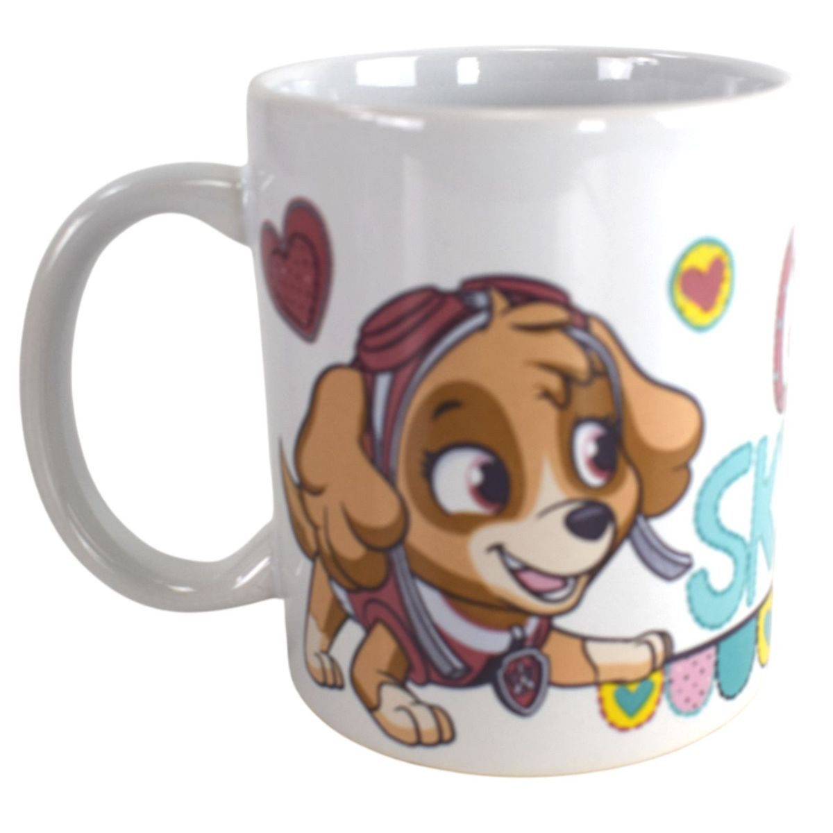 Stor Tasse Tasse Paw Patrol Mädchen Motiv 325ml Keramik Go Skye 11oz Kindertasse, 1-tlg., Keramik, authentisches Design
