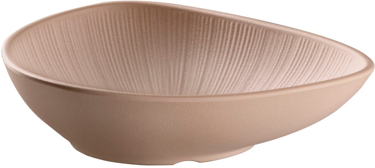 APS Schale Schüssel "NERO", 0,6 Liter, 23 x 18 cm, Höhe 5 cm, Melamin, (1-tlg), aus Melamin
