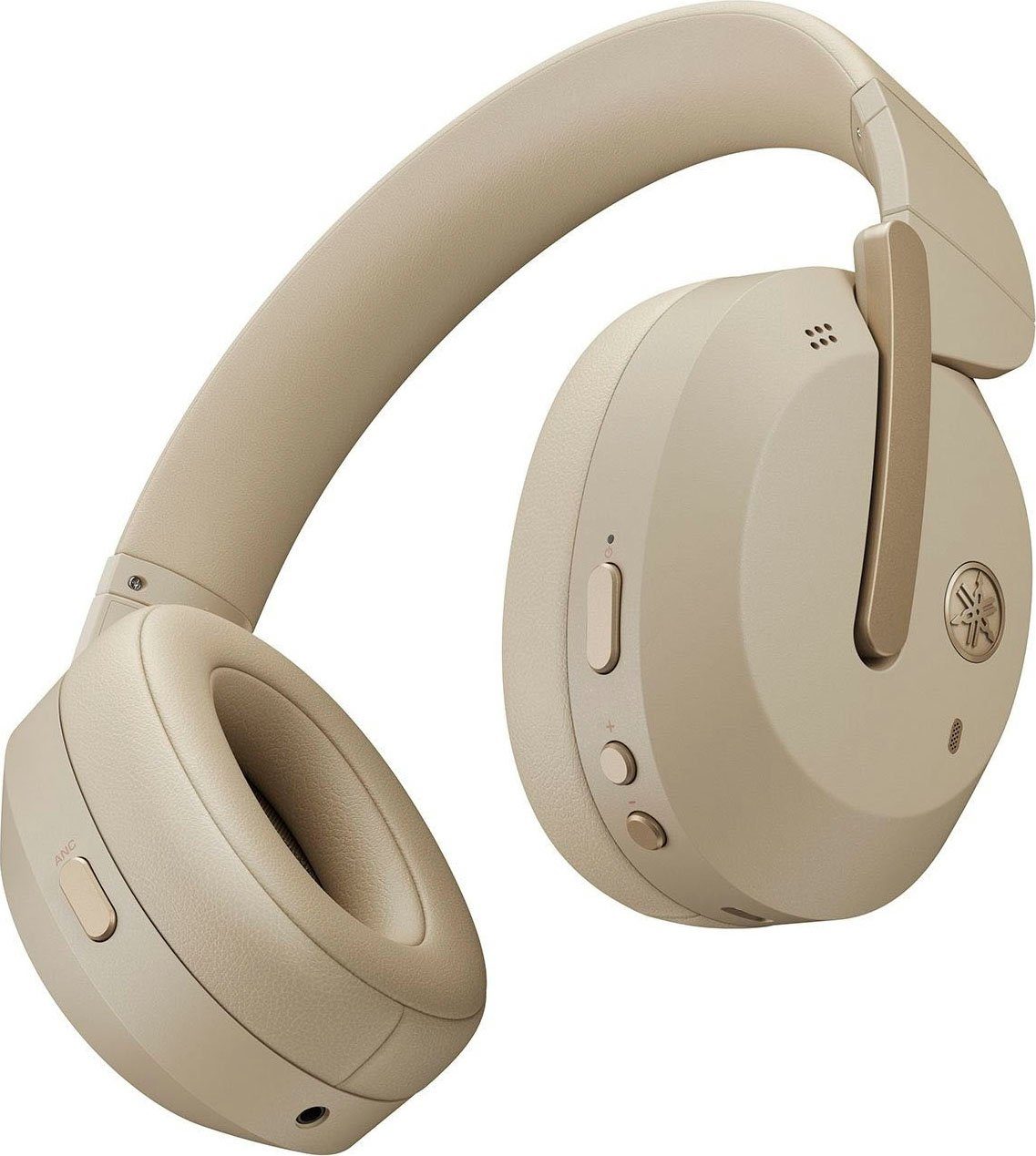 kompatibel HFP, HSP) (Active Cancelling On-Ear-Kopfhörer Bluetooth, (ANC), Sprachsteuerung, mit Siri, Bluetooth, Google Siri, Yamaha A2DP Noise YH-E700B Assistant, beige Bluetooth, AVRCP
