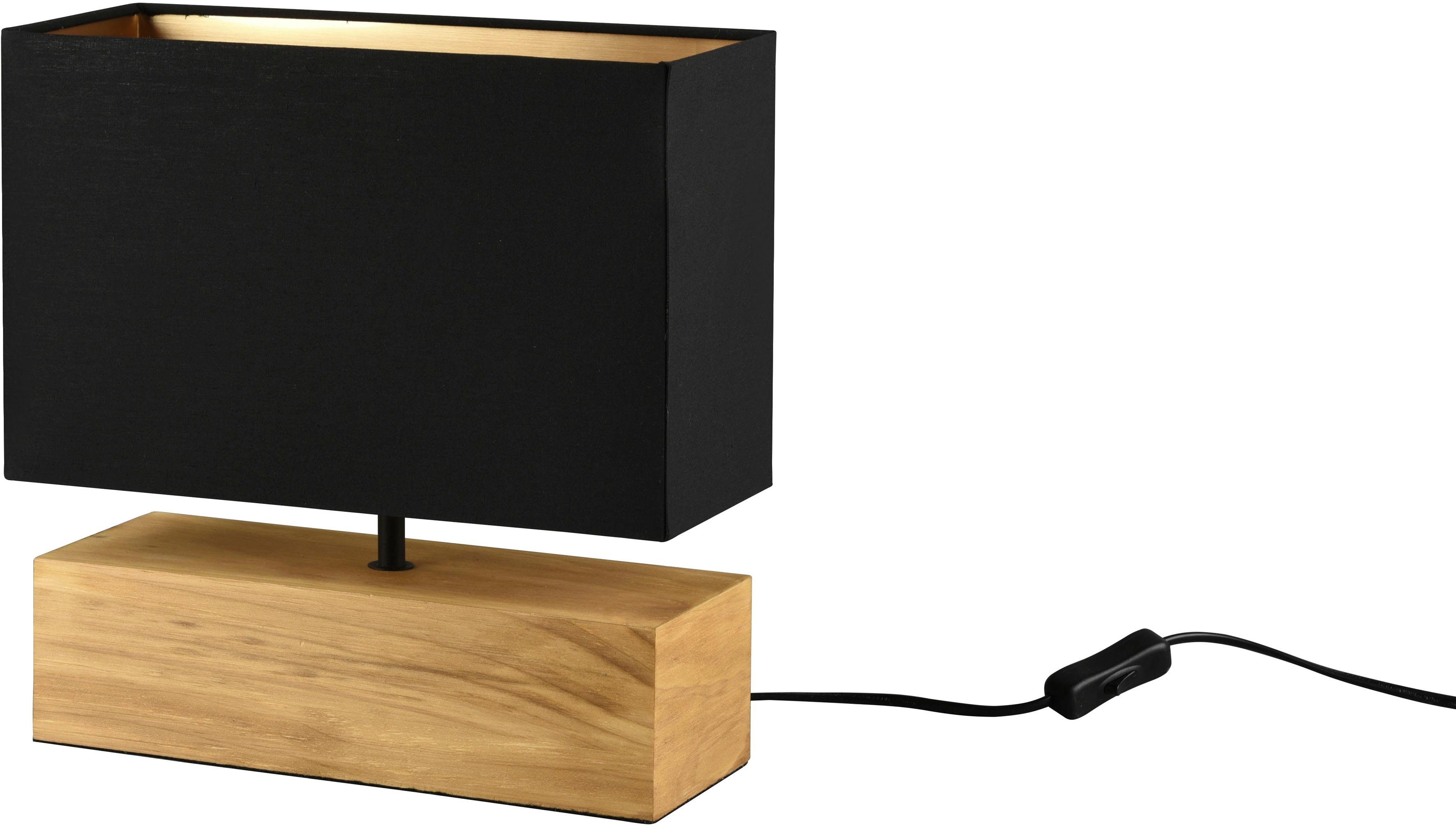 Reality Leuchten Tischleuchte Woody, Ein-/Ausschalter, ohne Leuchtmittel, S günstig online kaufen