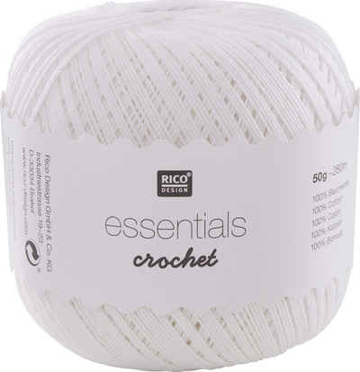 Rico-Design Verlag Essentials Crochet Häkelwolle, 280 m