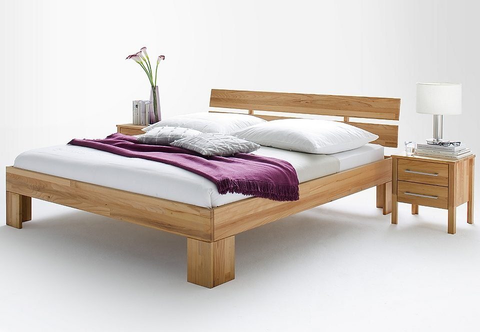 Home affaire Massivholzbett Modesty II, Made in Europe (hohe Belastbarkeit: günstig online kaufen