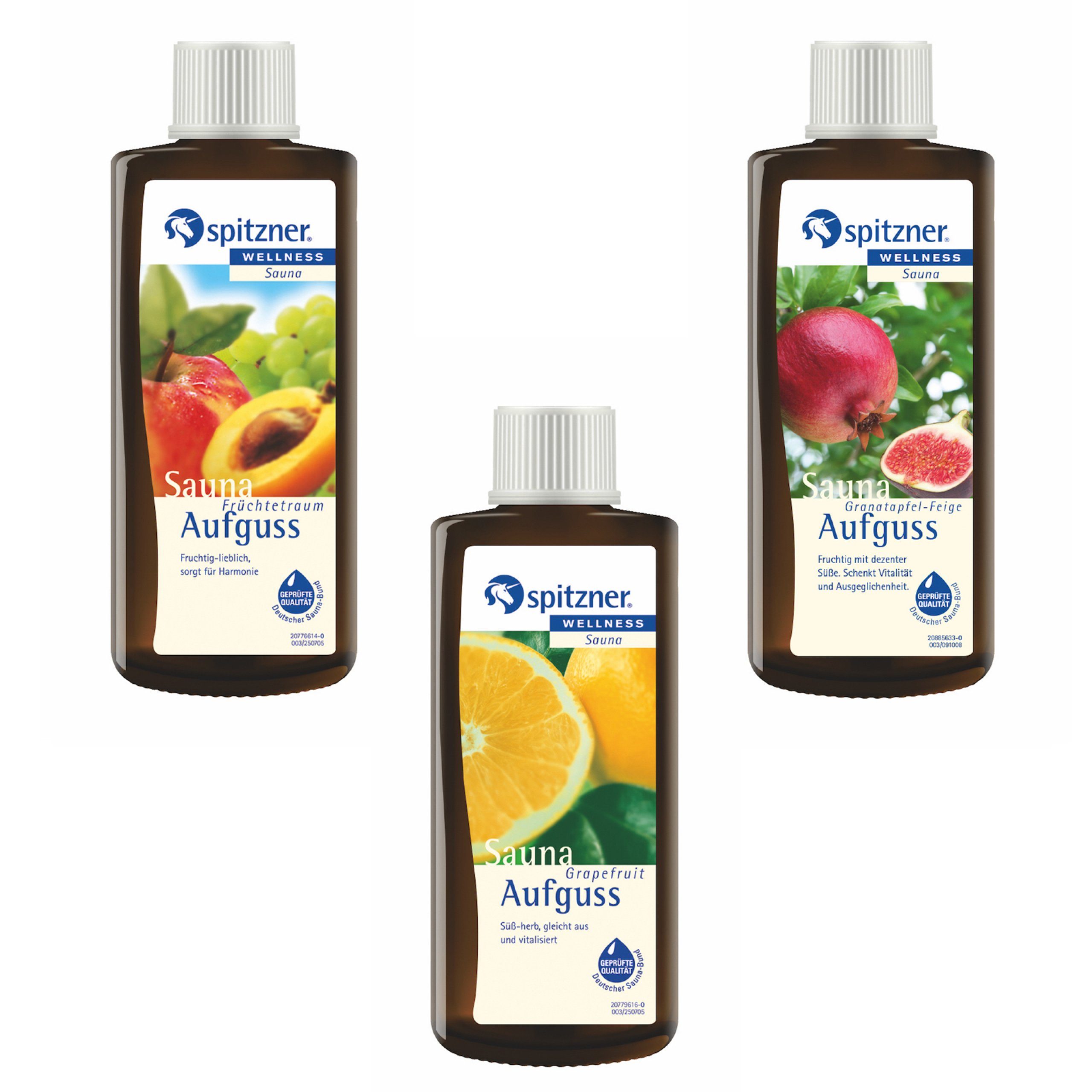 Spitzner Aufgusskonzentrat Spitzner Saunaaufguss Vorteilspack Früchtetraum Grapefruit