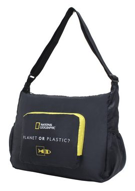 NATIONAL GEOGRAPHIC Schultertasche Foldable, aus recyceltem Polyester