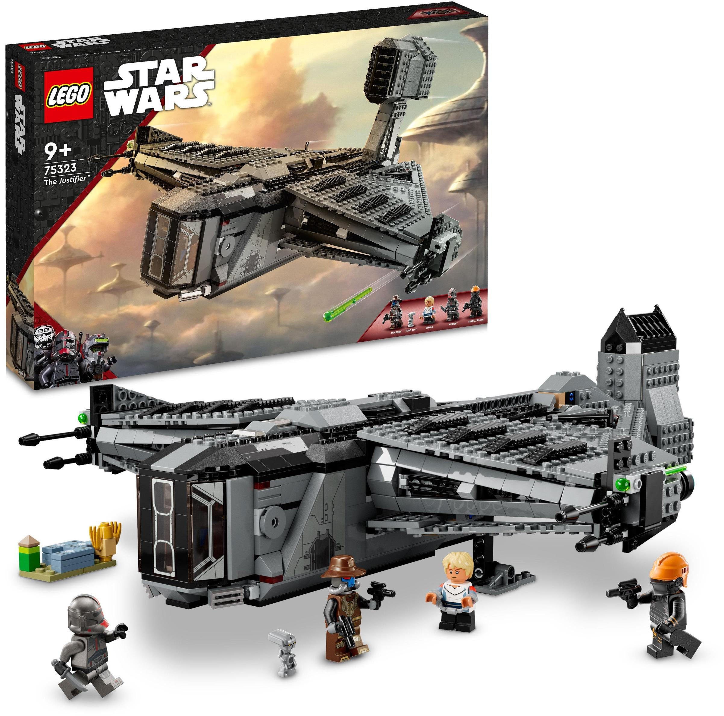 LEGO® Konstruktionsspielsteine Die Justifier (75323), LEGO® Star Wars TM, (1022 St), Made in Europe