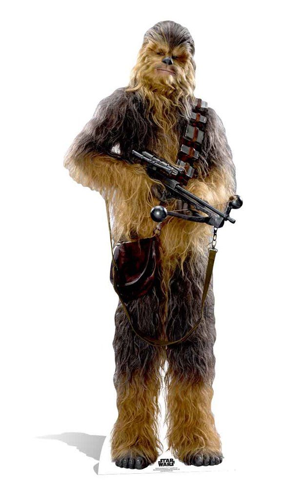 empireposter Dekofigur Star Wars - EP7 Chewbacca - Pappaufsteller in Lebensgrösse 193 cm