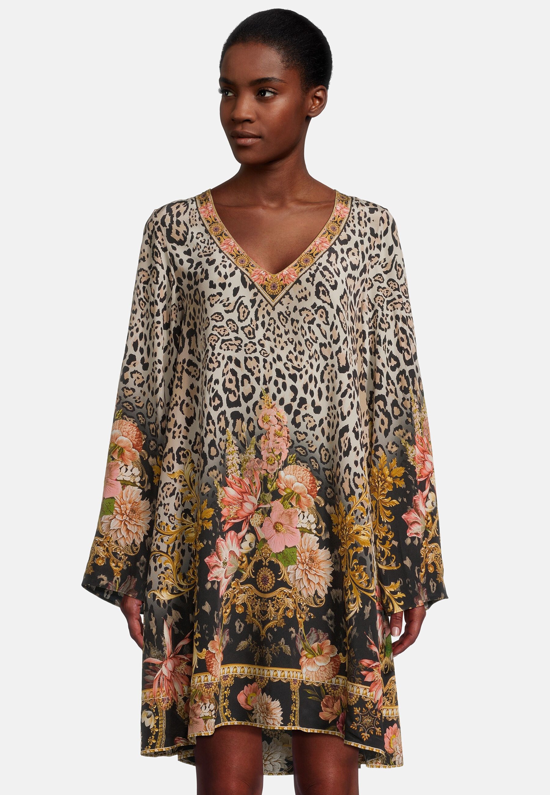 Princess goes Hollywood A-Linien-Kleid (1-tlg) mit Animal-Print