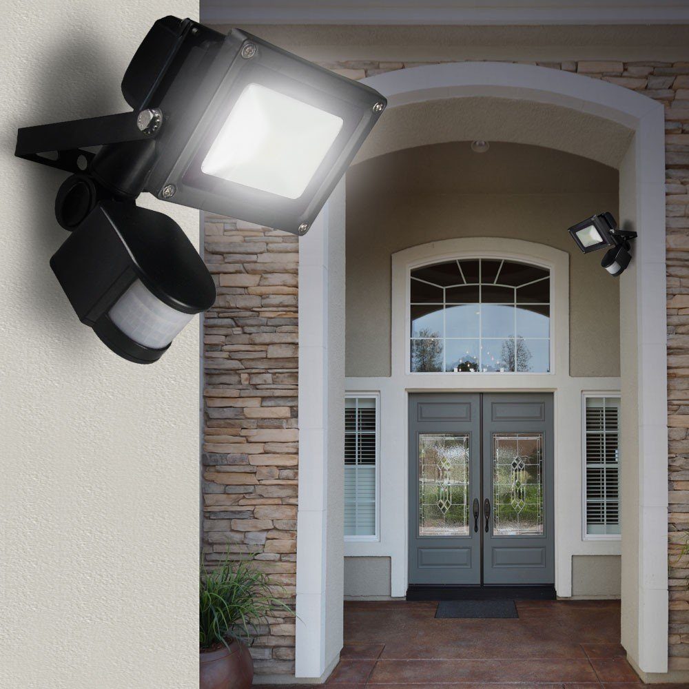 ChiliTec LED Wandstrahler, LEDAußenstrahler Garten Fluter mit