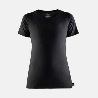 FORSBERG T-Shirt »Forsberg Damen T-Shirt schwarz«