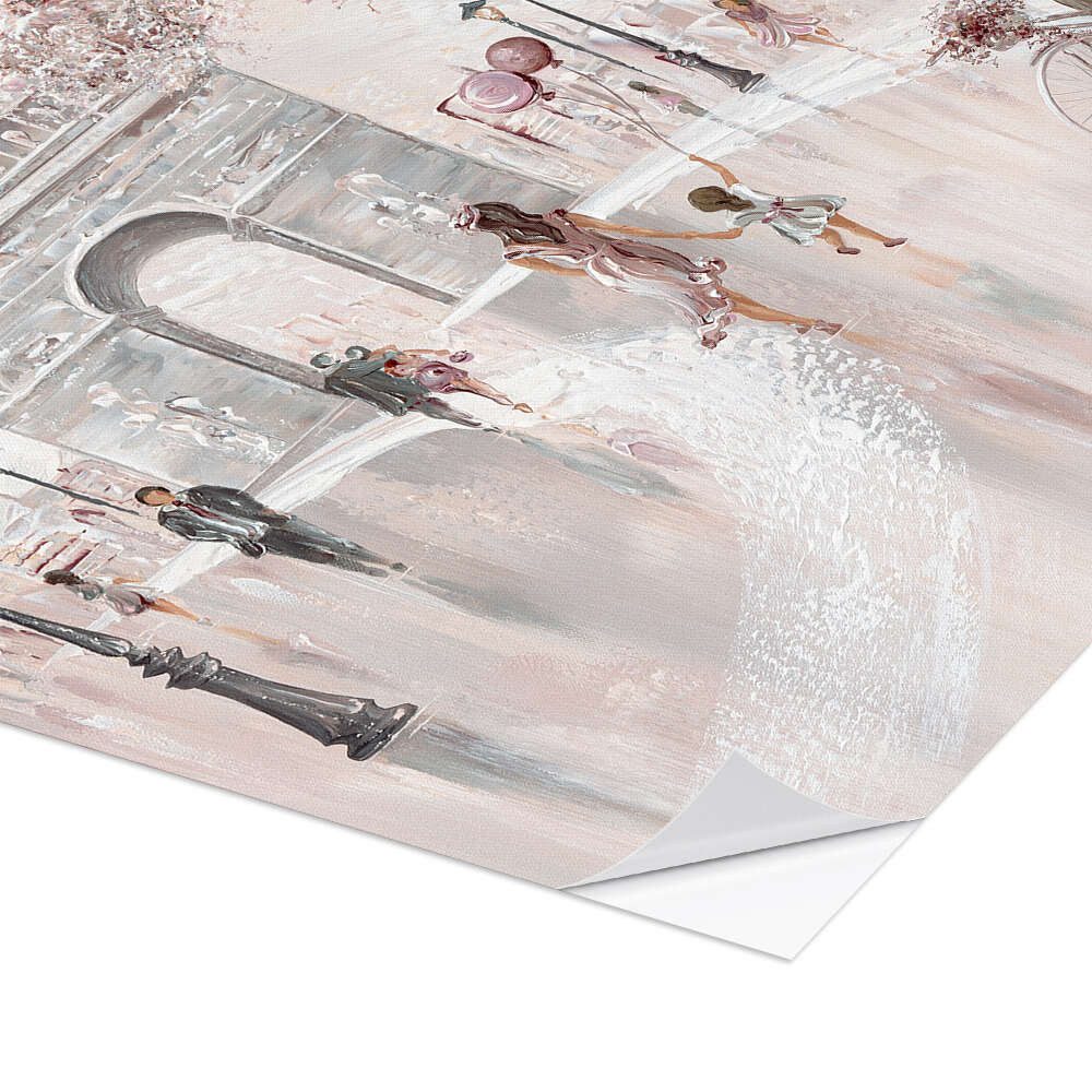 Posterlounge Wandbild Blissful Paris, Isabella Karolewicz, erhältlich als Poster, Leinwandbild, Wandsticker oder Acrylglasbild