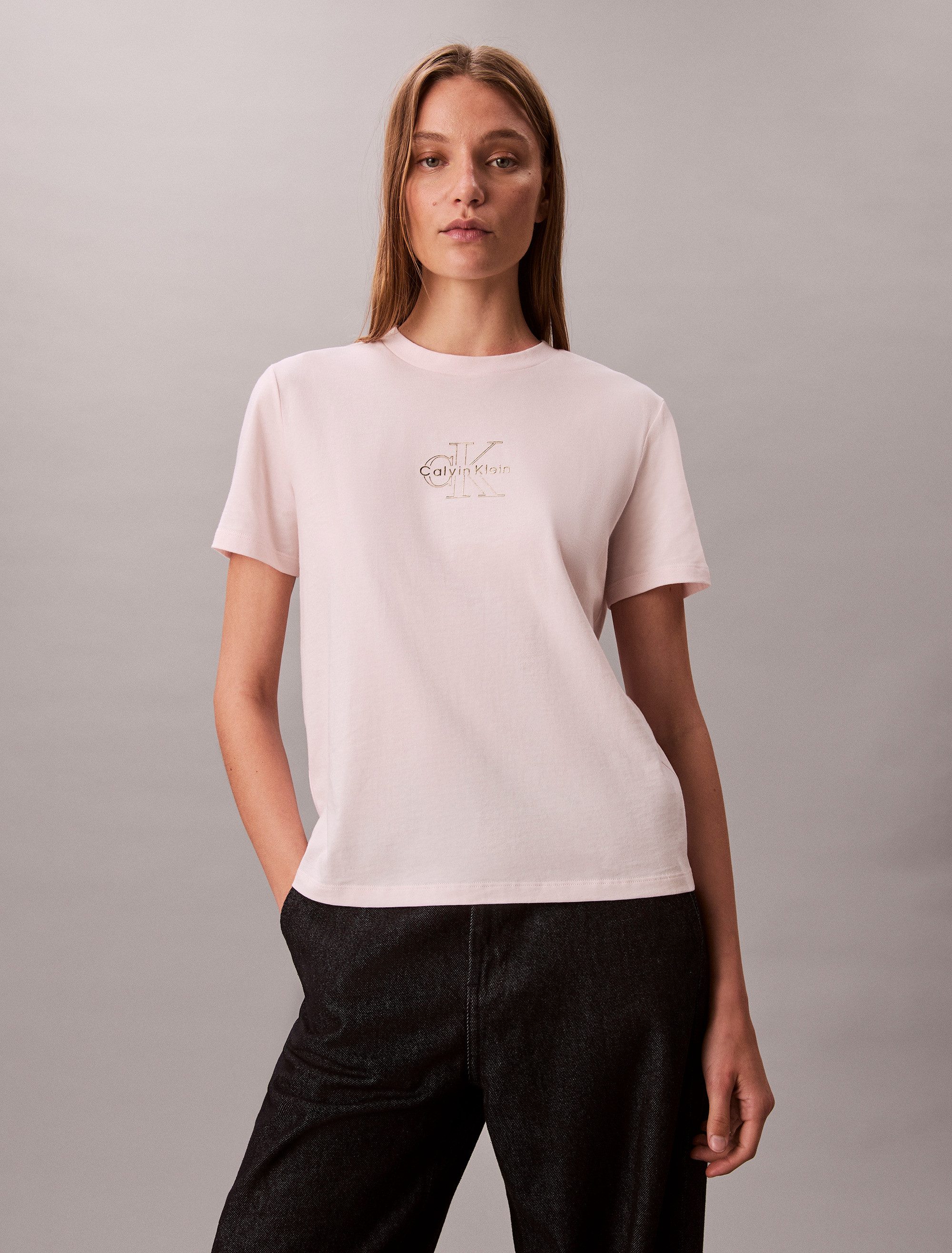 Calvin Klein Jeans T-Shirt SS CLASSIC FOIL MONOLOGO TEE Mit Metallic-Logo günstig online kaufen