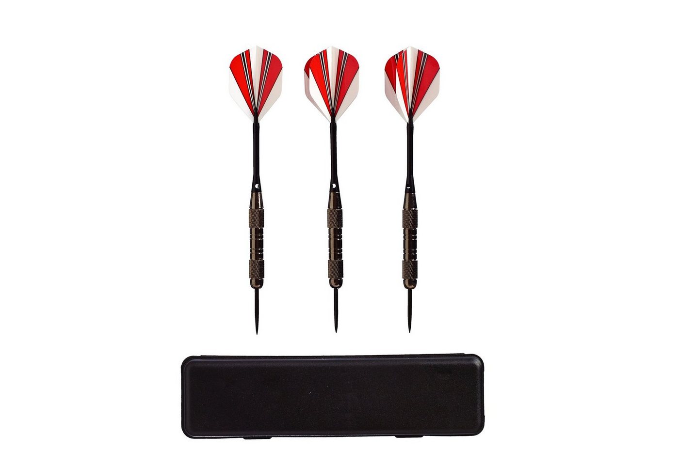 Best Sporting Dartpfeil Dartpfeile 'Missile Tournament', 3 Stück à 20 g, Dartpfeile mit Etui, Messingkopf und Aluminium Shaft