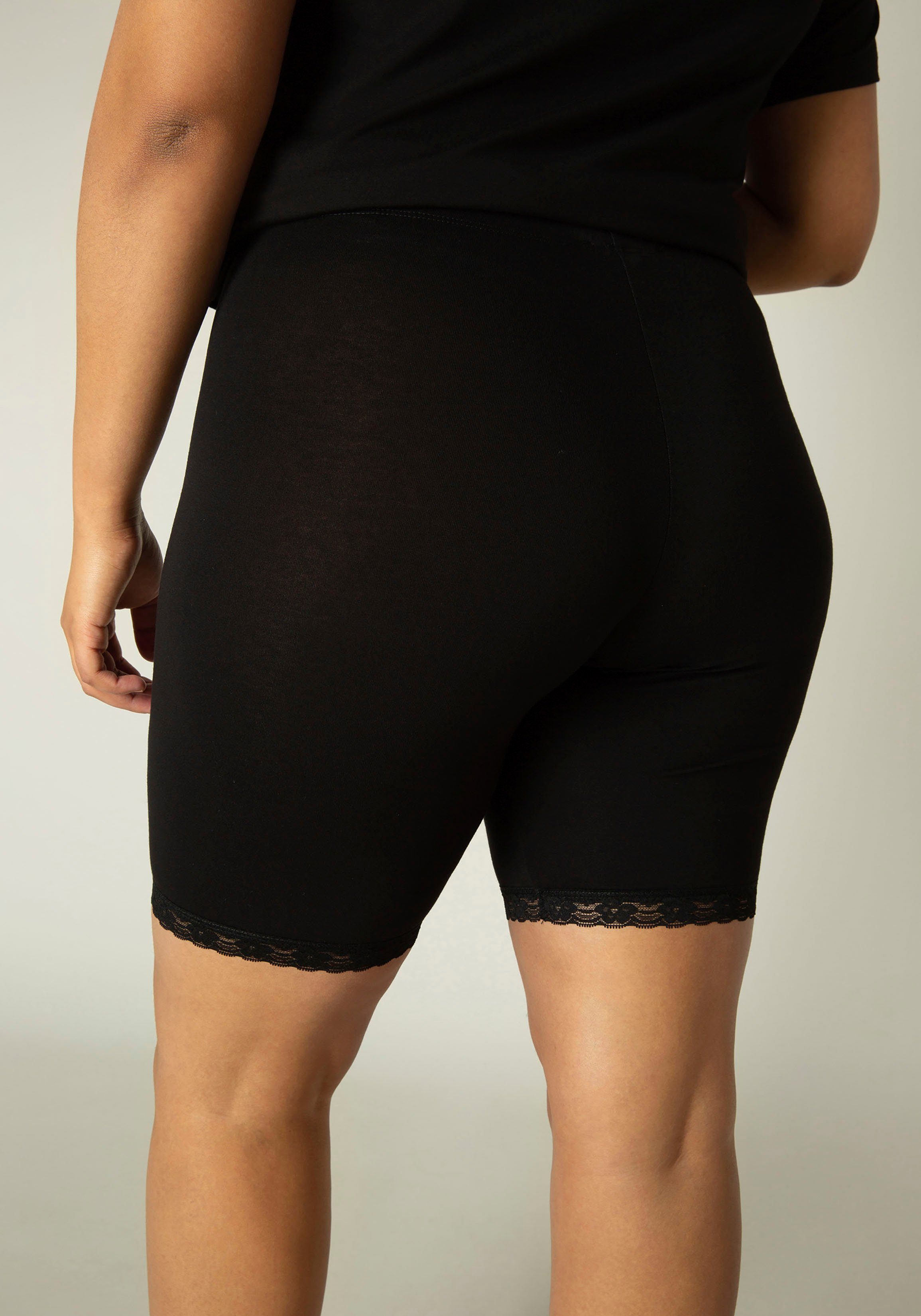 Level Unterziehen Base Curvy zum black Ava Ideal Radlerhose