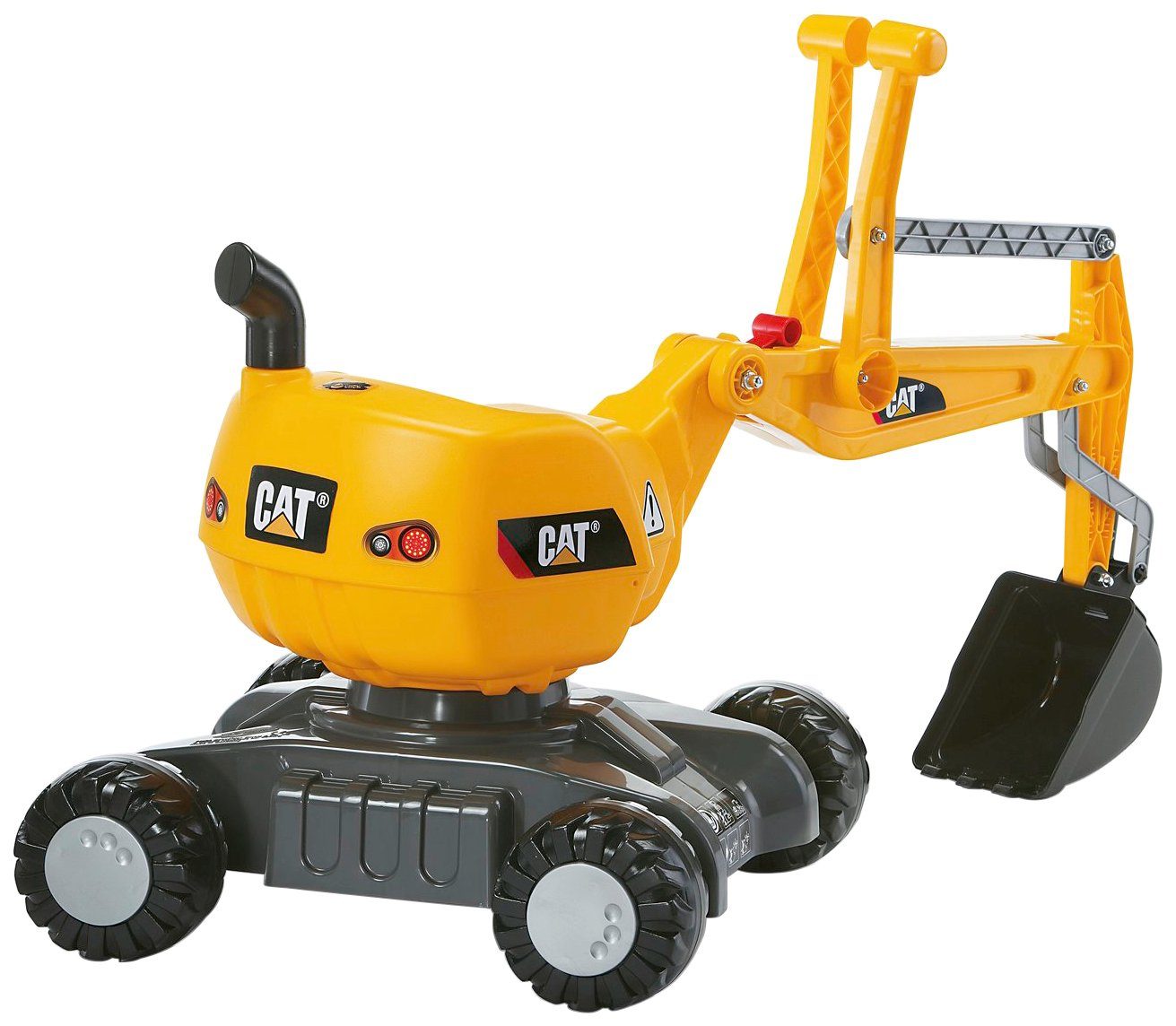 rolly toys® Spielzeug-Aufsitzbagger Digger CAT, BxTxH: 43x102x74 cm
