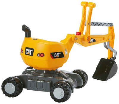 rolly toys® Spielzeug-Aufsitzbagger Digger CAT, BxTxH: 43x102x74 cm