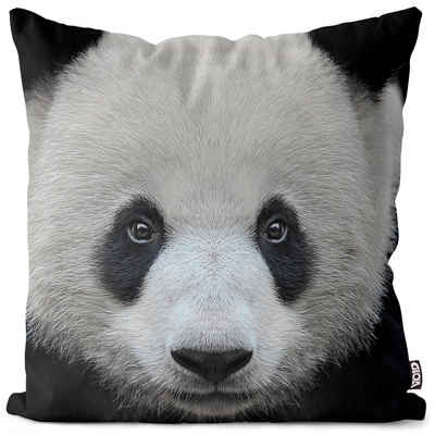 Kissenbezug, VOID (1 Stück), Panda Zoo Asien Kissenbezug Panda Zoo Asien Pandabär Bär China Asien Bambus Kus