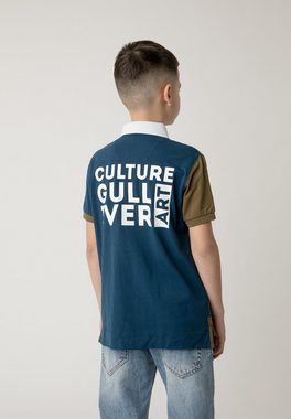 Gulliver Poloshirt mit trendigem Color-Blocking-Print