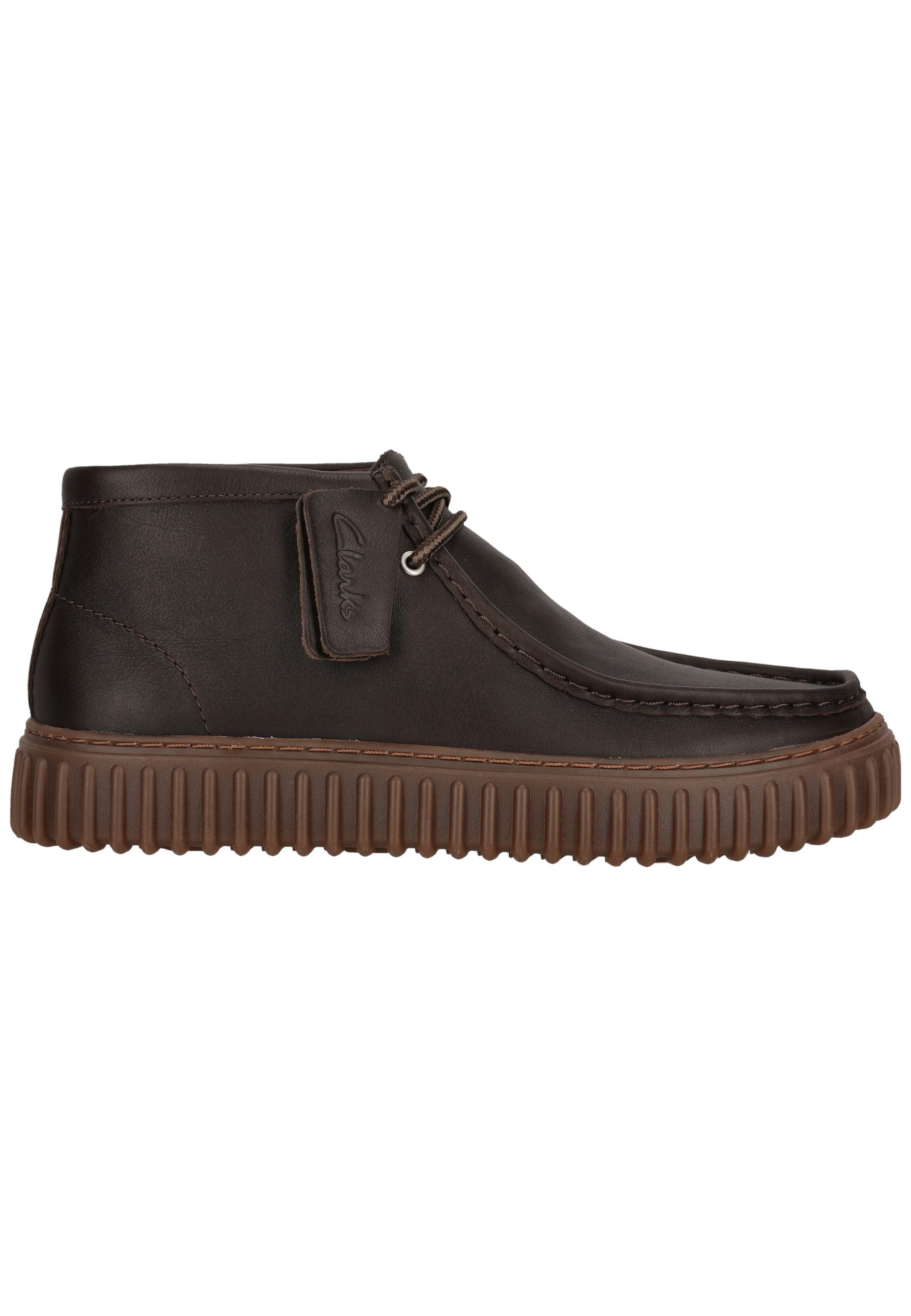 Clarks Torhill High Schnürschuh im angesagten Vintage-Stil