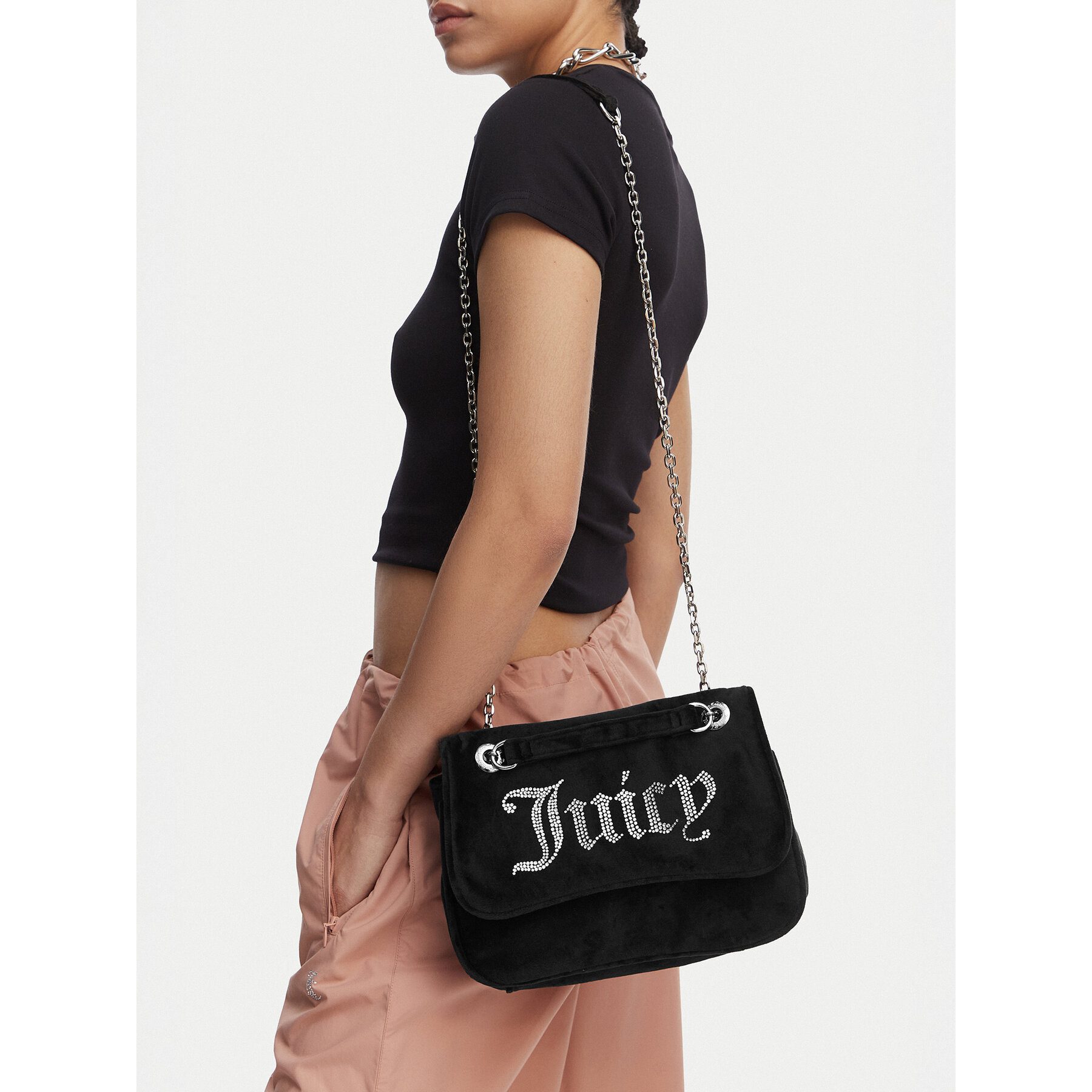 Juicy Couture Handtasche Schwarze Juicy Couture Damenhandtasche