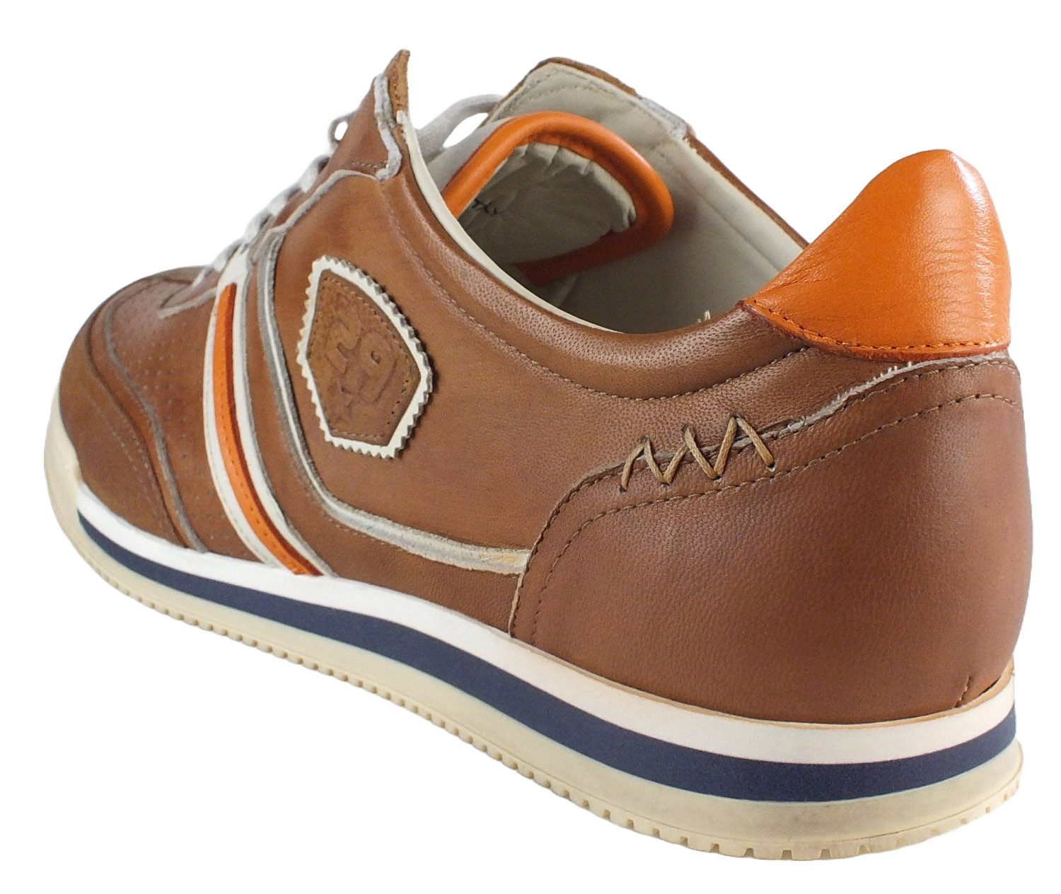 Kamo-Gutsu Herren Leder Halbschuhe Sneaker Wechselfussbett günstig online kaufen