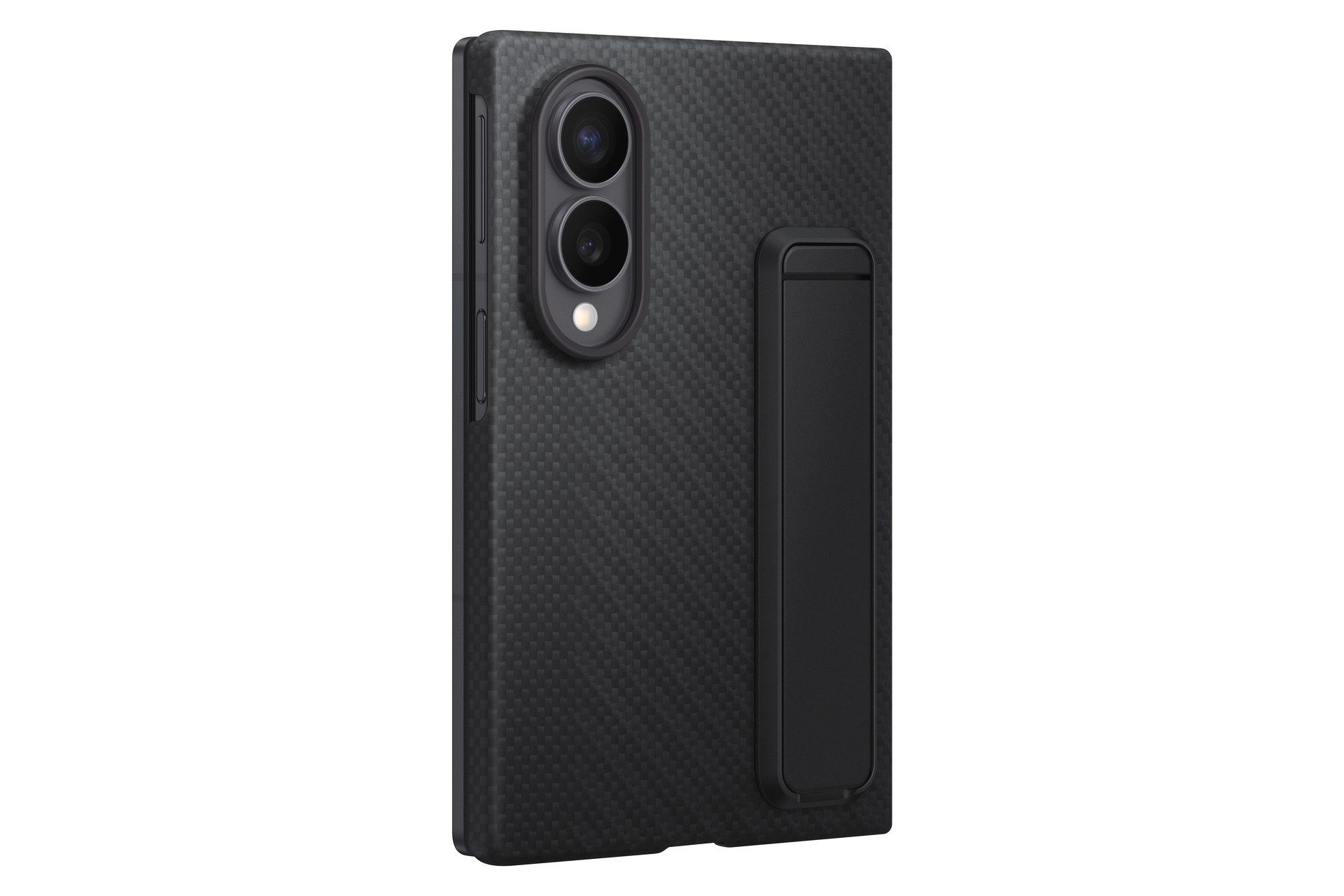 Samsung Smartphone-Hülle Carbon Standing Case für Galaxy Fold8, Backcover, Schutzhülle, Handyschutzhülle, Case, Schutzcase, stoßfest
