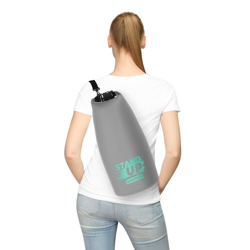 für Up, Stand Dry Sporttasche Liter dem Aktivitäten 20 SUP Grau, Sicheres auf Wasser Sportime Bag Verstauen