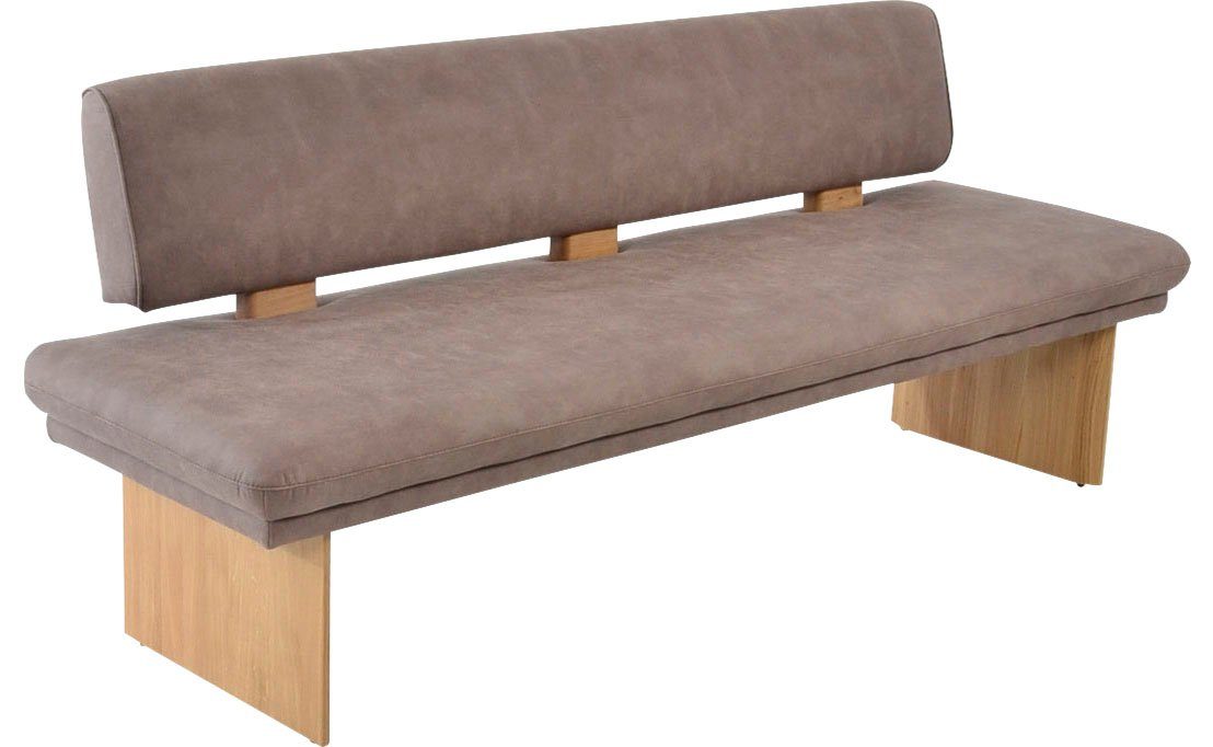K+W Komfort & Wohnen Essbank Longbeach Polsterbank (1-St), Spitzkissenoptik im Sitz, wahlweise in der Breite 204cm oder 224cm