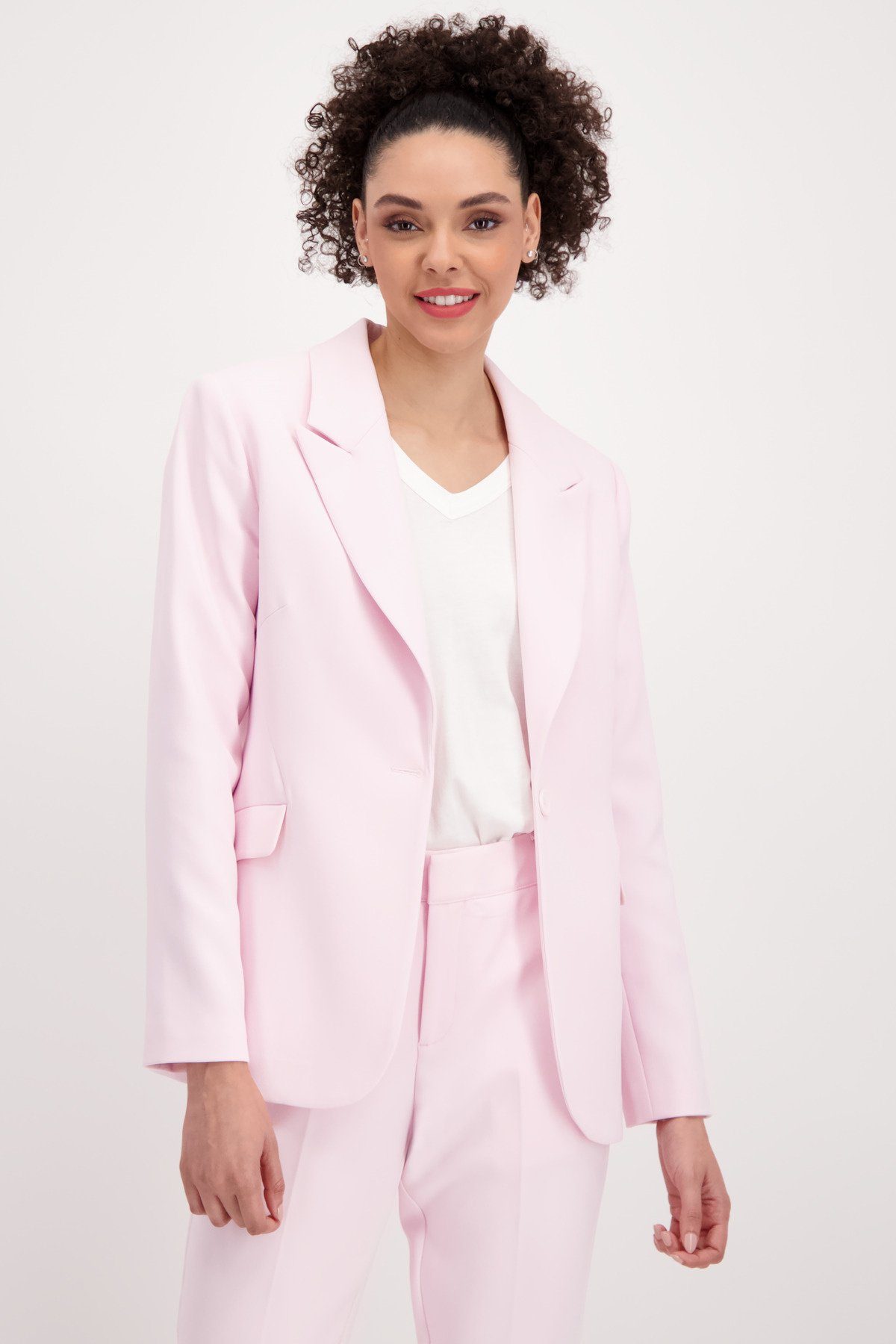 Longblazer Blazer mit Reverskragen