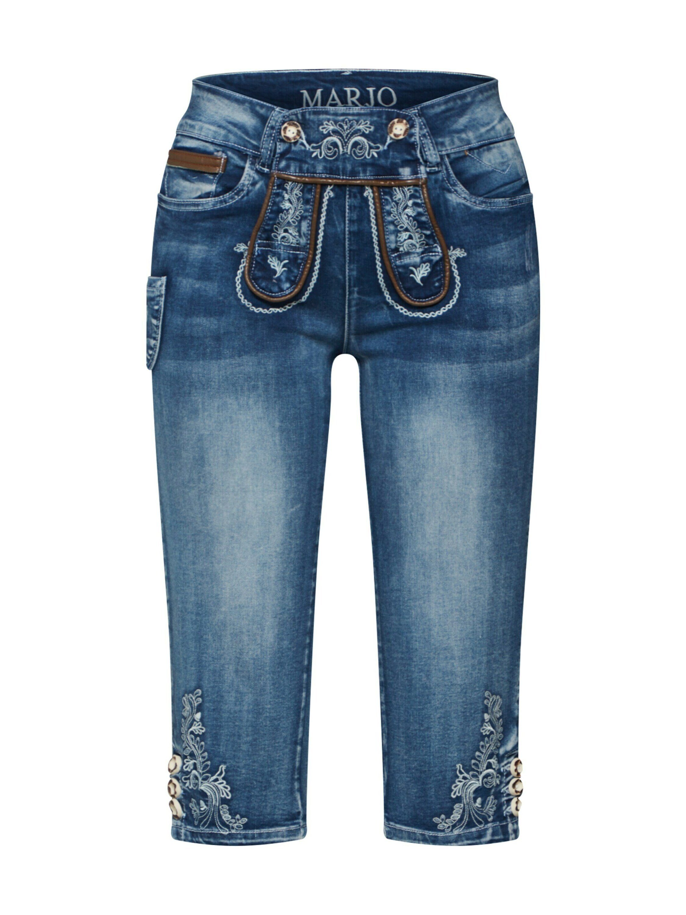 MarJo 3/4-Jeans Franziska (1-tlg) Weiteres Detail