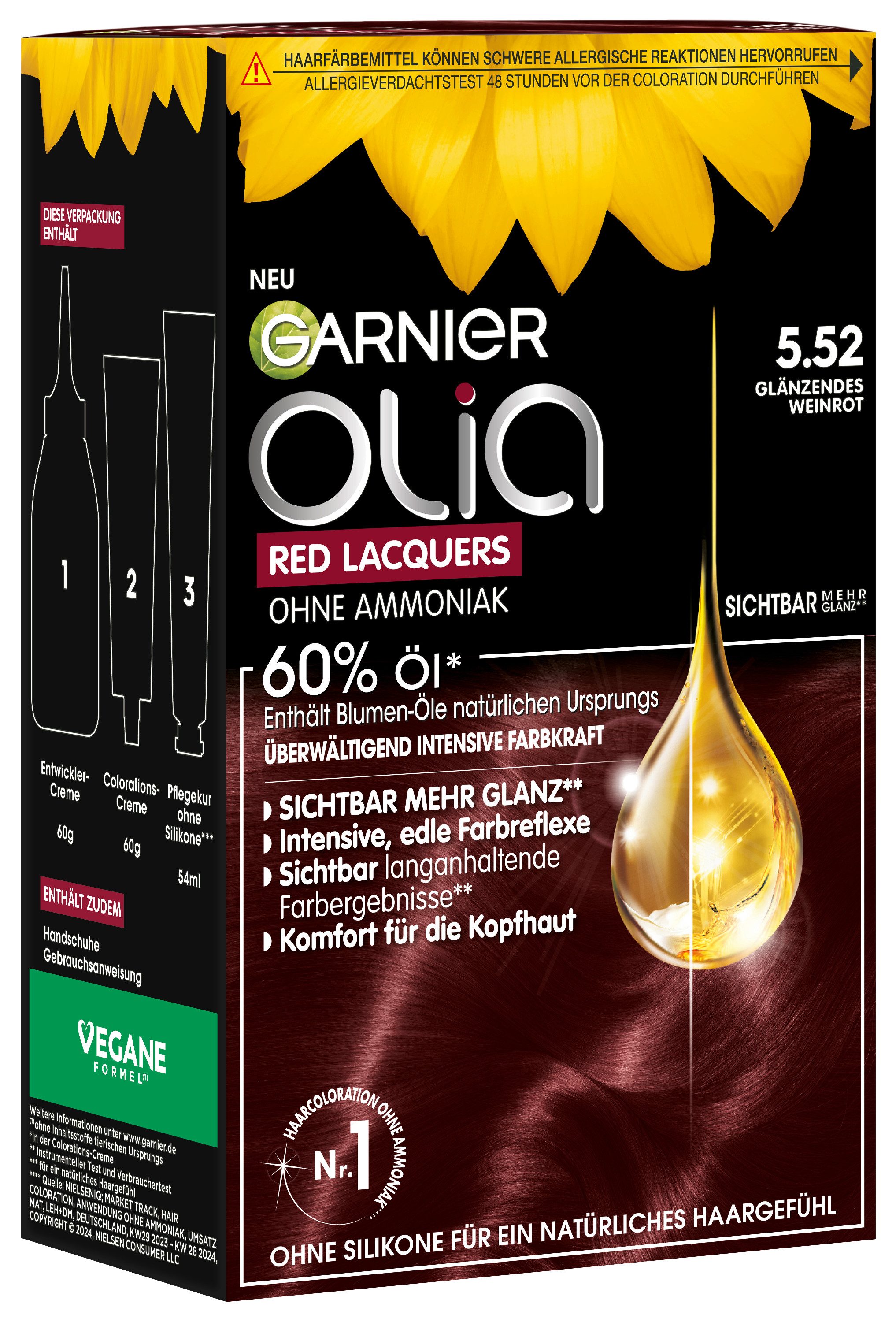 Coloration GARNIER OLIA