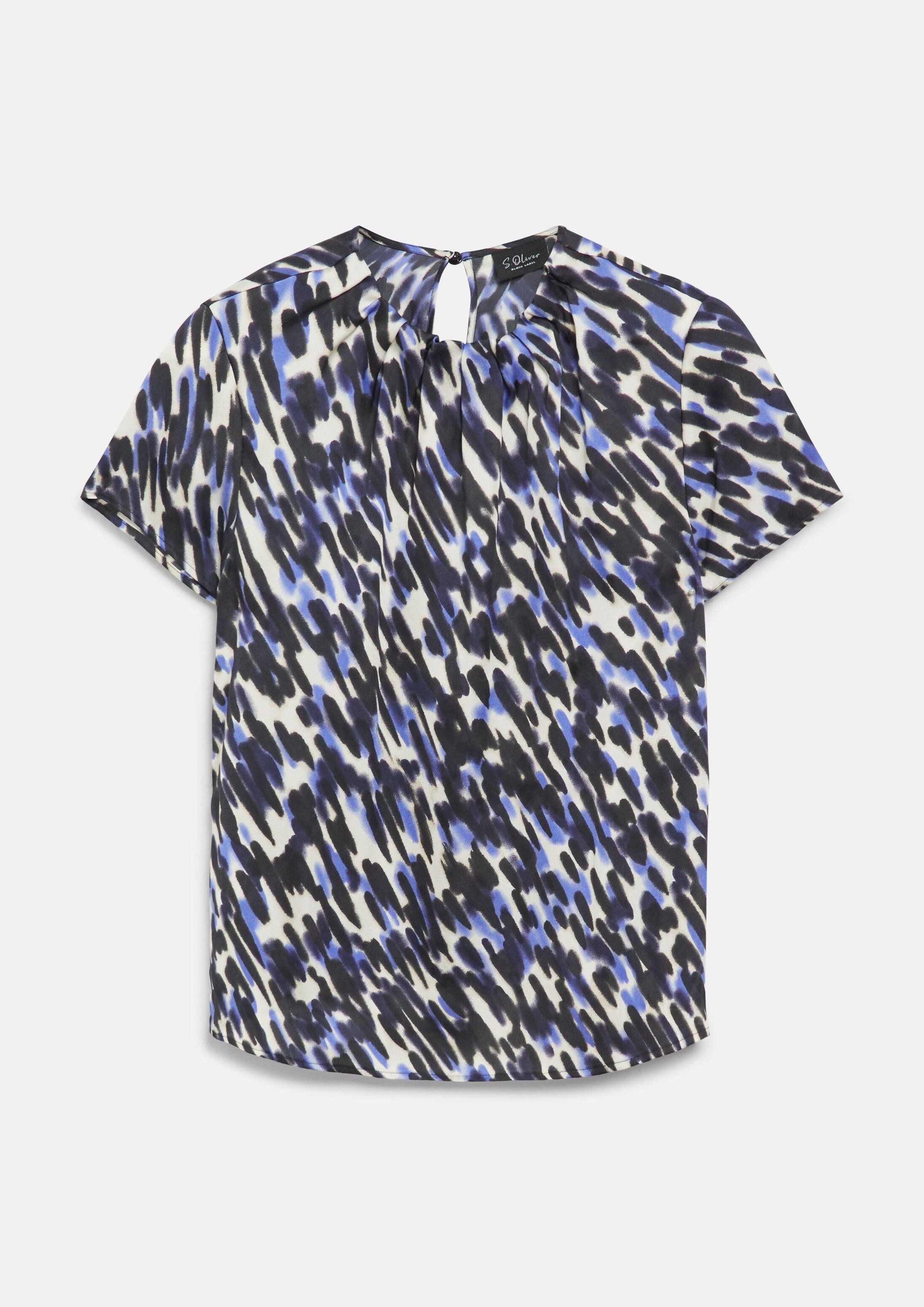s.Oliver Kurzarmbluse Bluse Bluse
