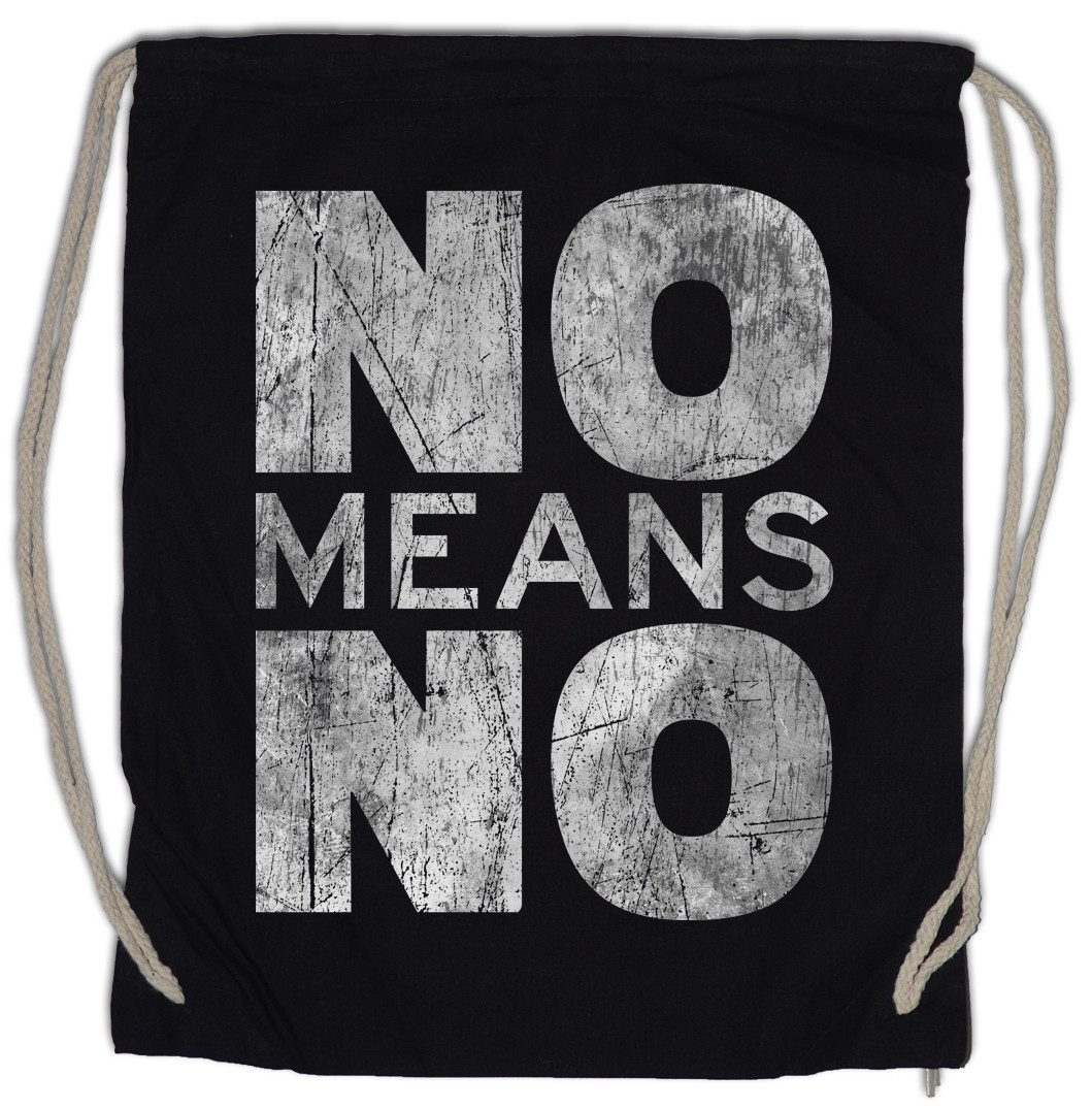 Turnbeutel No Means No Turnbeutel Sexism Emanzipation Feminismus Sexismus