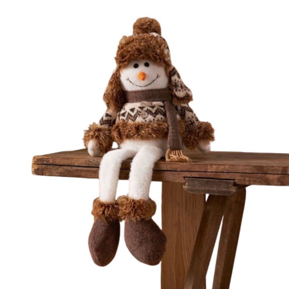 Home-trends24.de Мініатюрні фігурки Мініатюрні фігурки Schneemann Weihnachtsfigur Figur Weihnachtsdeko