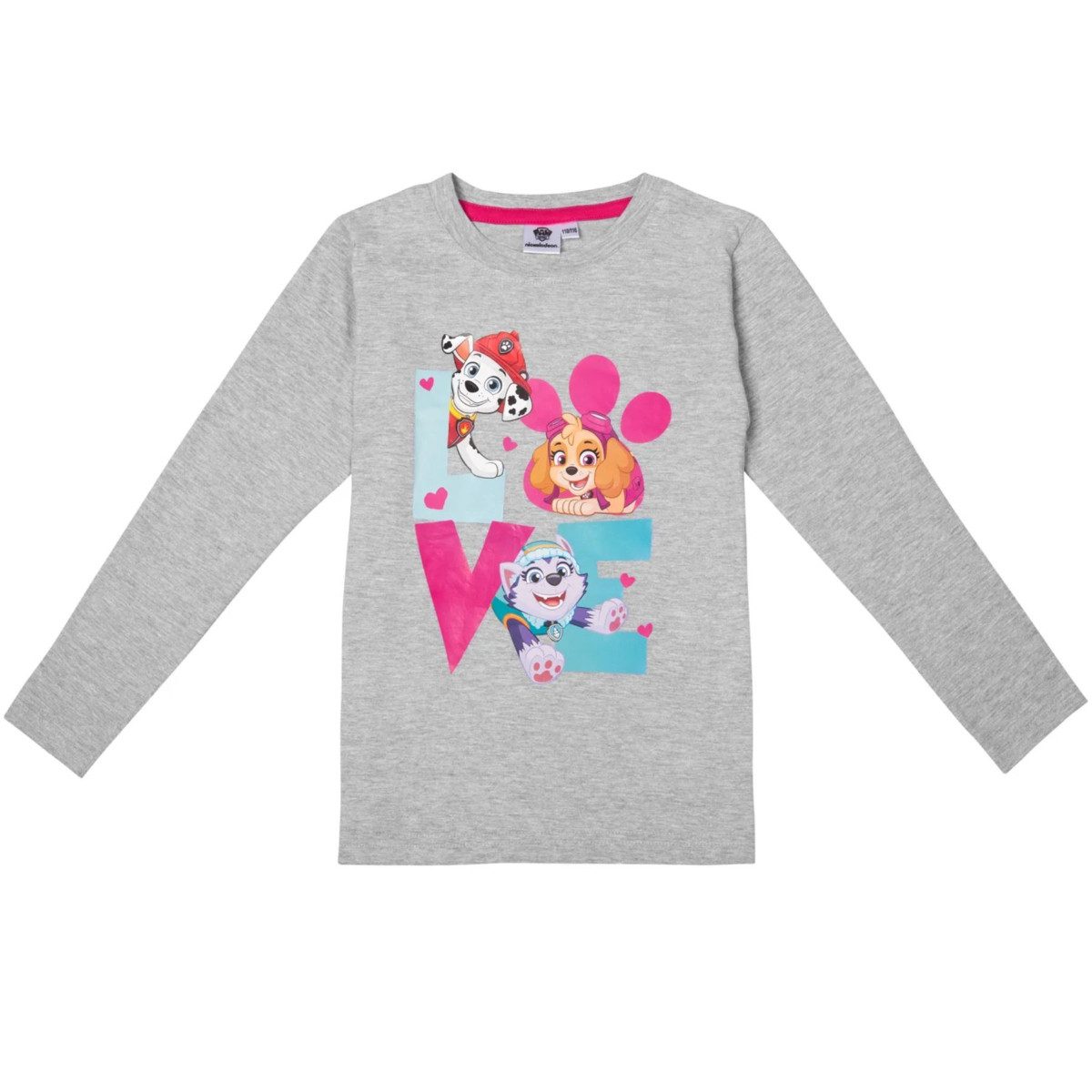 Textiel Trade B.V. Pyjama Paw Patrol Pyjama 110/116 cm Zweiteiler Baumwolle Chase & Marshall – Bild 2 von 4