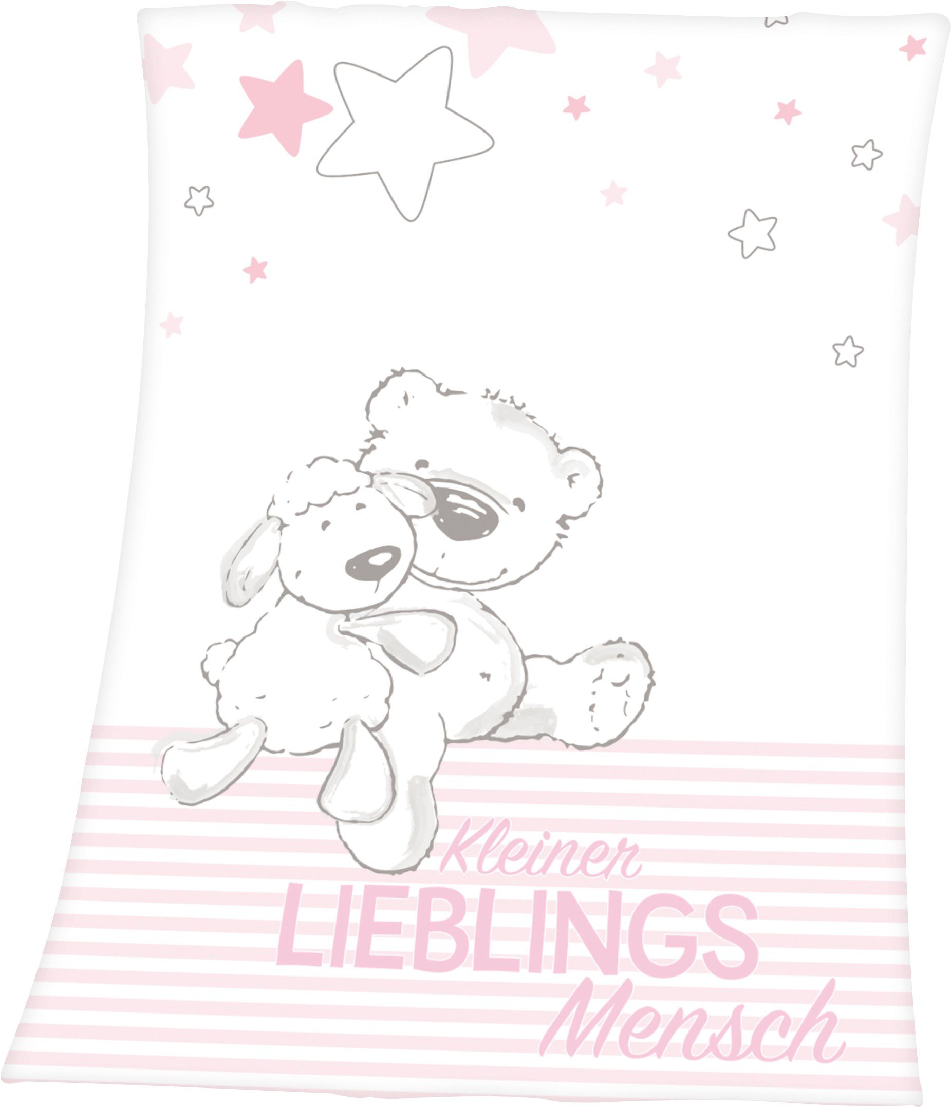 Babydecke Kleiner Lieblingsmensch, Baby Best, mit günstig online kaufen