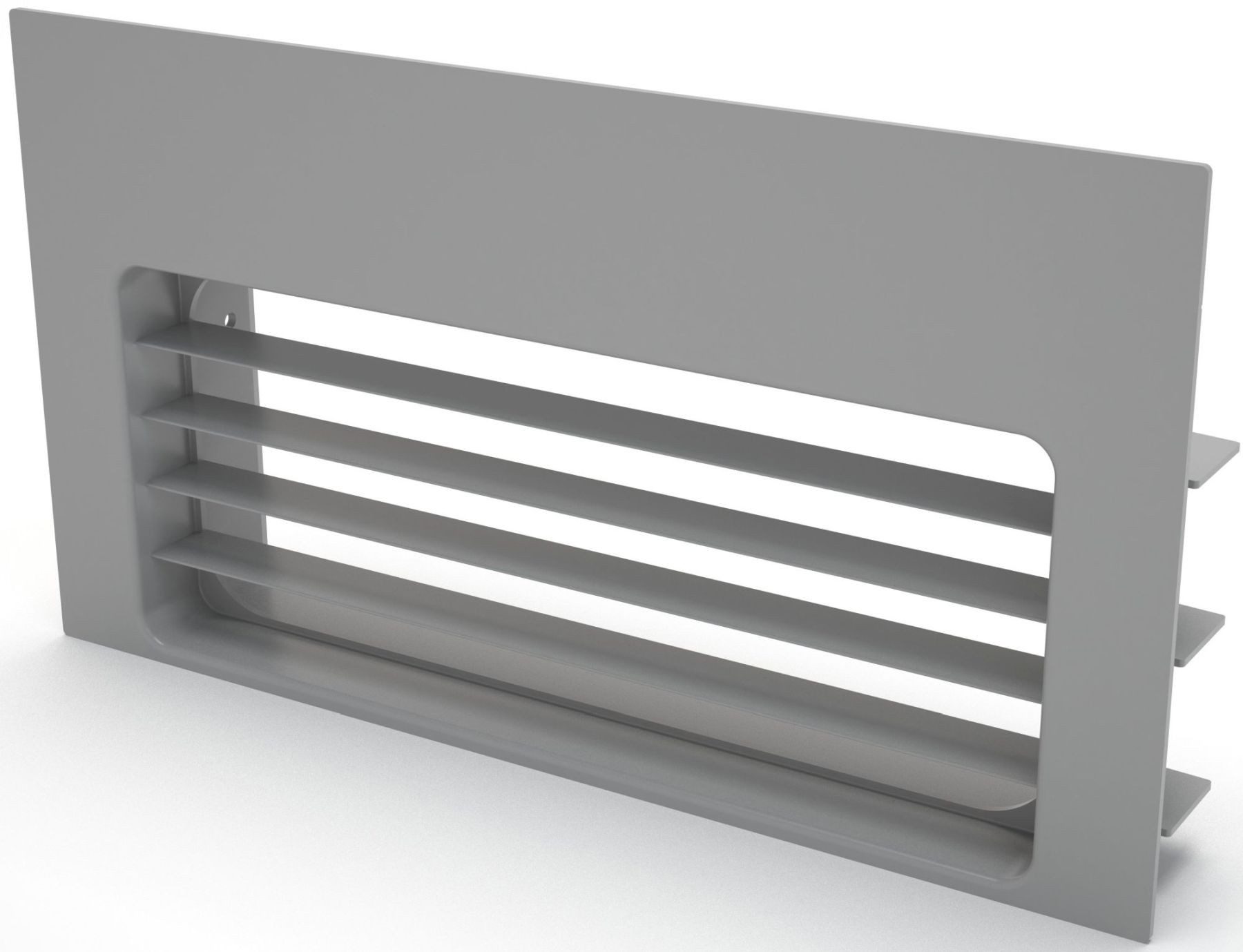 AirForce Montagezubehör Dunstabzugshaube Flachkanal 222x89mm Umluft Lüftungsgitter Sockel Gitter Dunstabzug