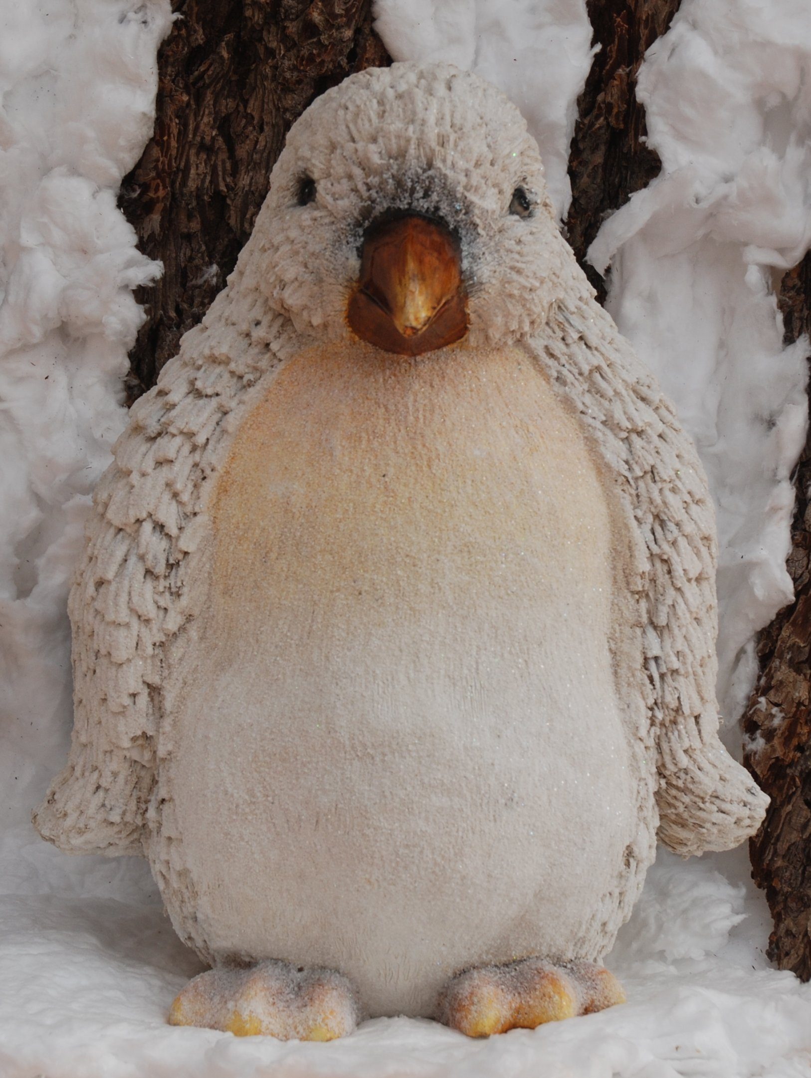 MystiCalls Weihnachtsfigur Winter Dekofigur Pinguin Weihnachten Dekoration - Figur