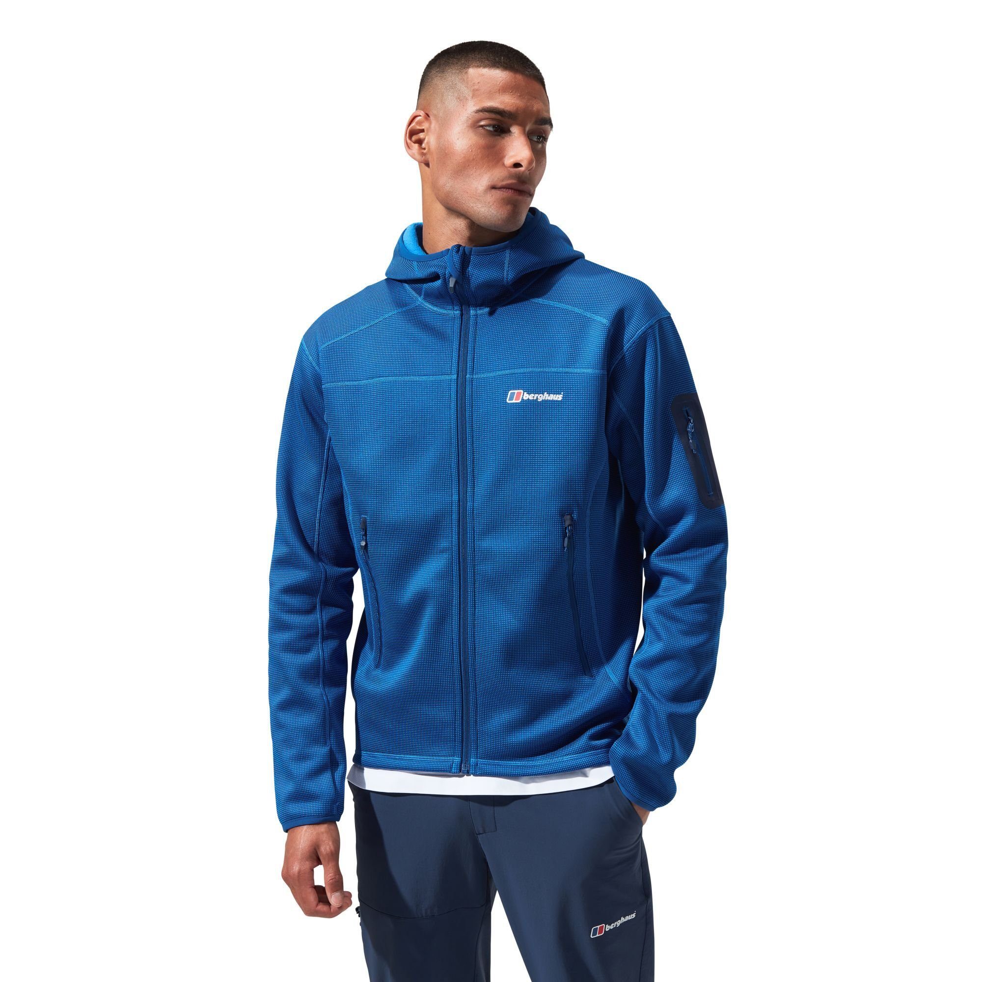 Berghaus Fleecejacke Pravitale mit Kapuze günstig online kaufen