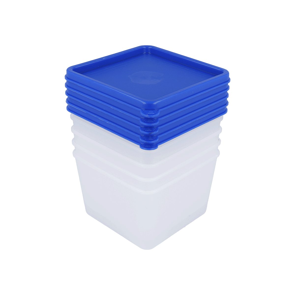 EUROHOME Vorratsdose Gefrierdosen Set 0,5L zum Frischhalten und Gefrieren, Kunststoff, (Set, 1-tlg., Frischhaltedose im 5er Set), Gefrierdosen mit fest Deckel - Vorratsdosen Set