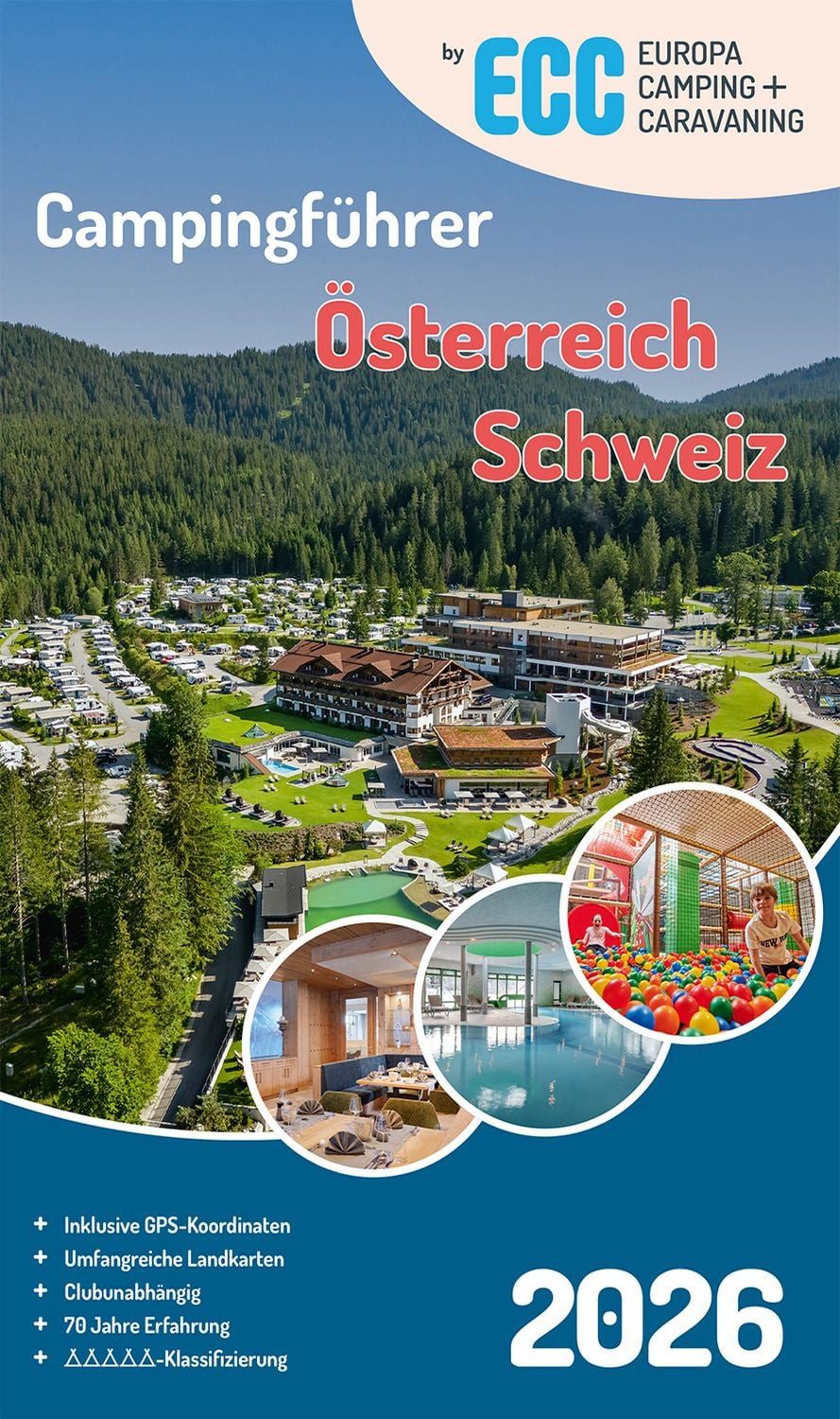 ECC Campingführer Österreich / Schweiz 2026 / diverse