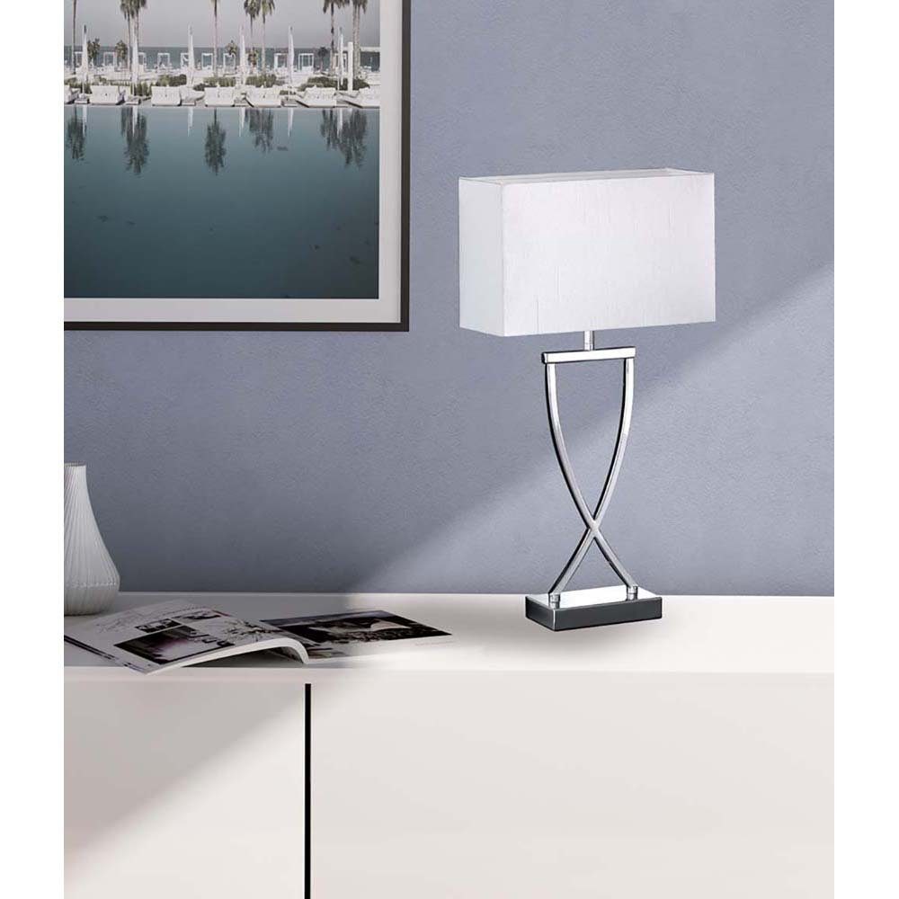 Nachttischlampe Tischleuchte etc-shop Tischleuchte, Wohnzimmerlampe LED Schlafzimmerleuchte