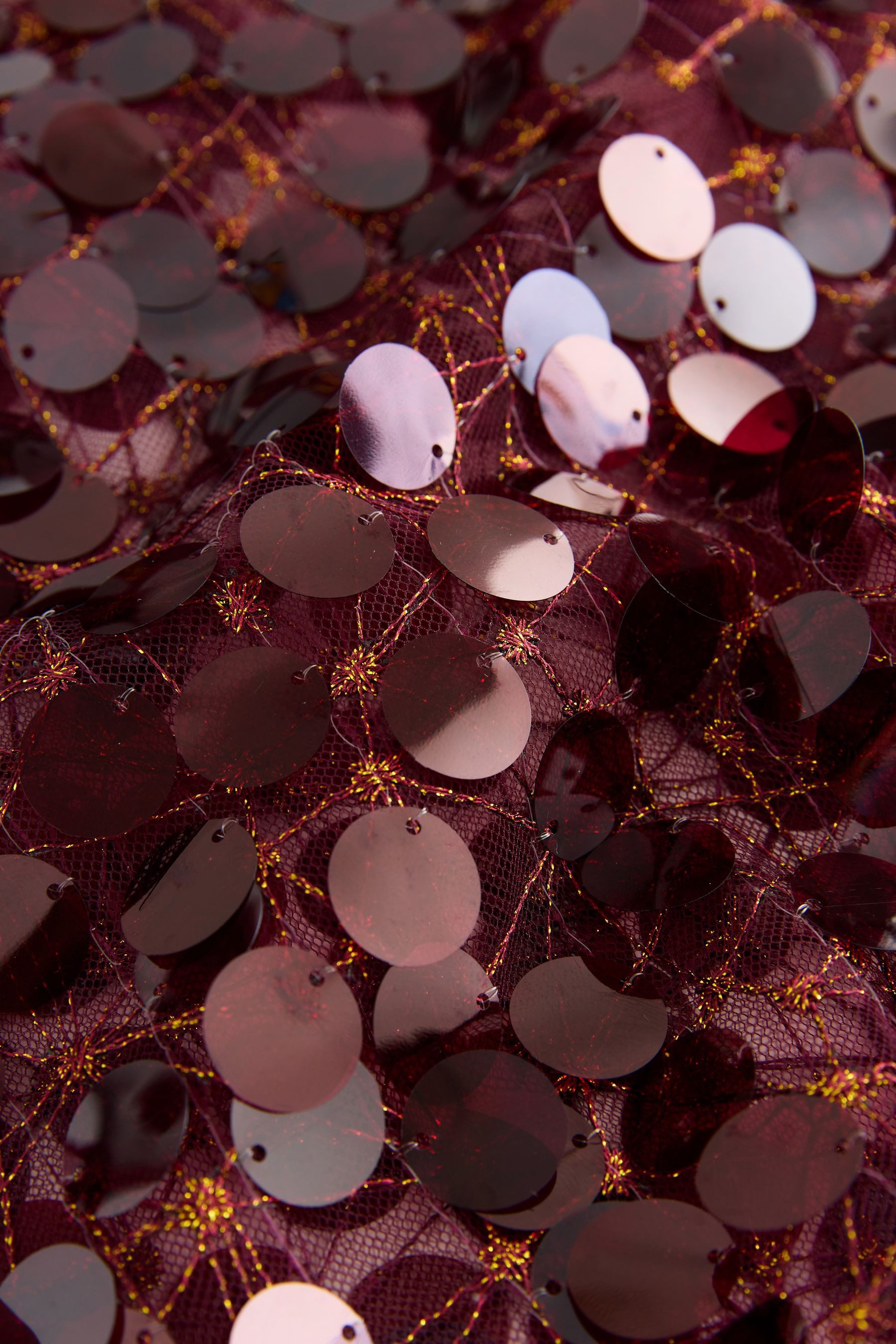 Next Blusenshirt Langärmeliges, transparentes Oberteil, Pailletten (1-tlg) günstig online kaufen