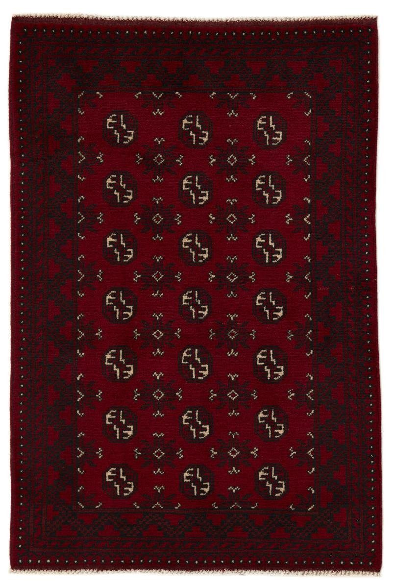 Orientteppich Afghan Akhche Orientteppich, 6 rechteckig, mm 100x148 Höhe: Trading, Nain Handgeknüpfter