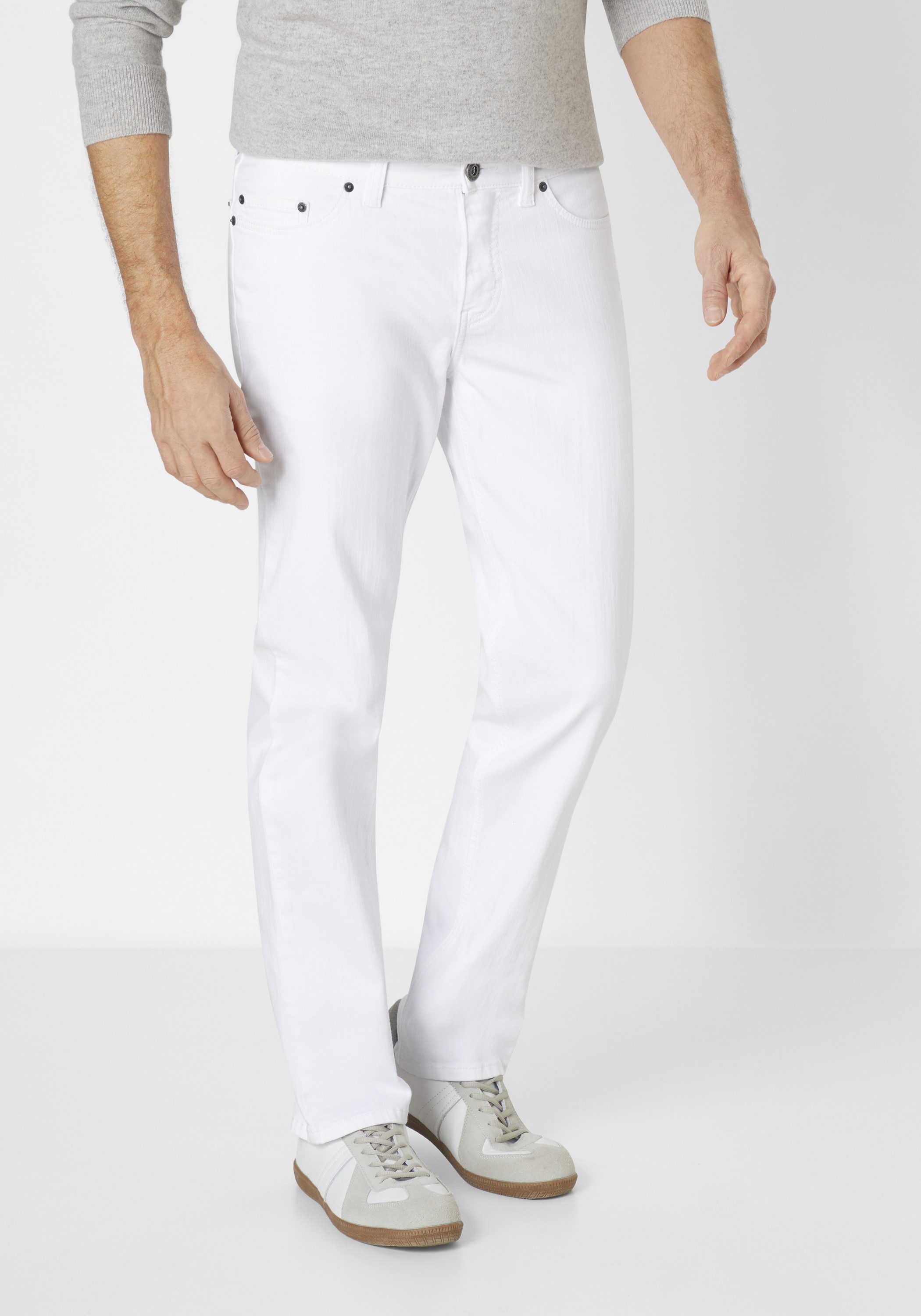 Paddock's Slim-fit-Jeans PIPE Weiße Jeans mit günstig online kaufen