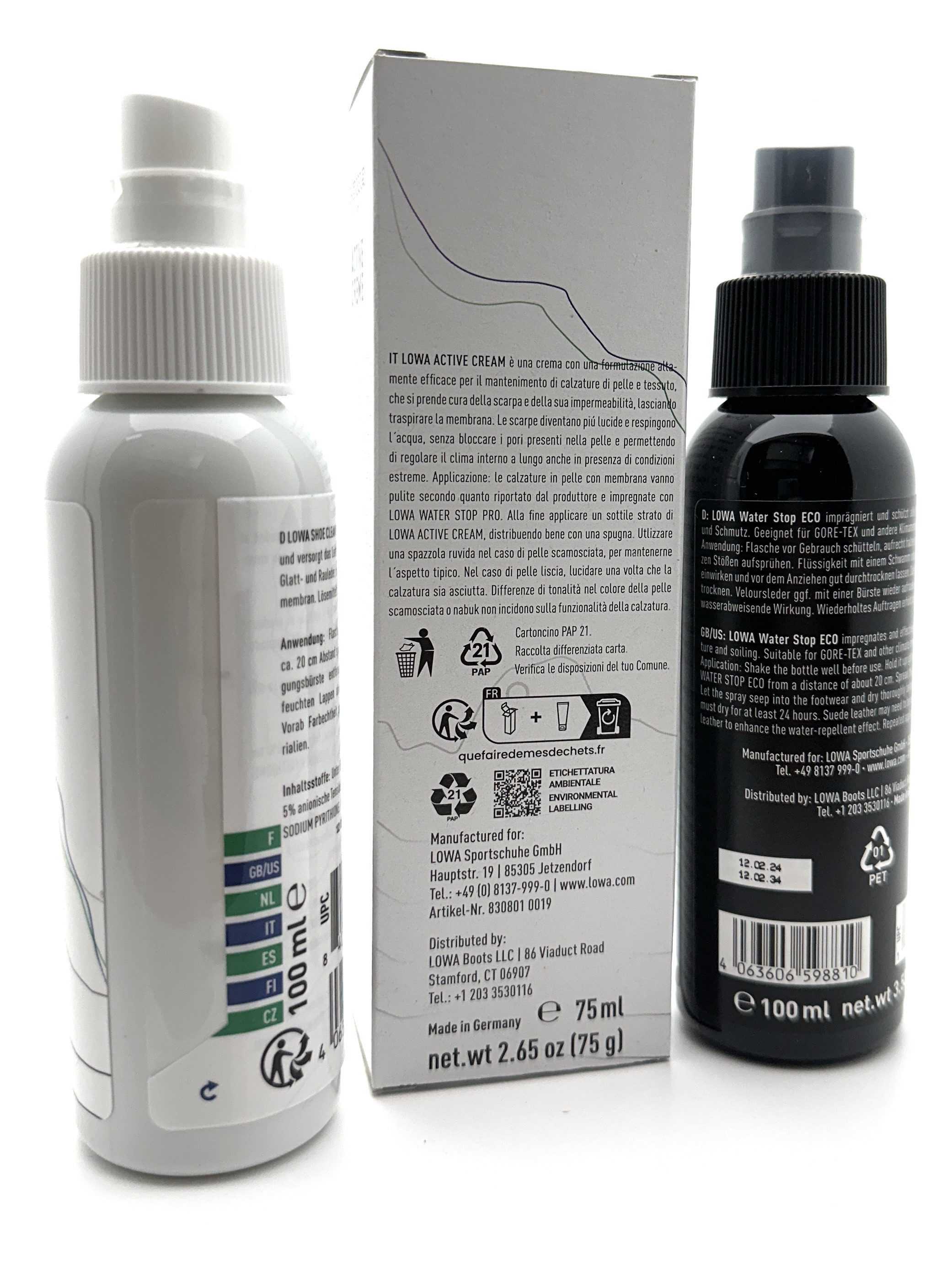 Lowa Care Set neutral ECO Lederpflegeset