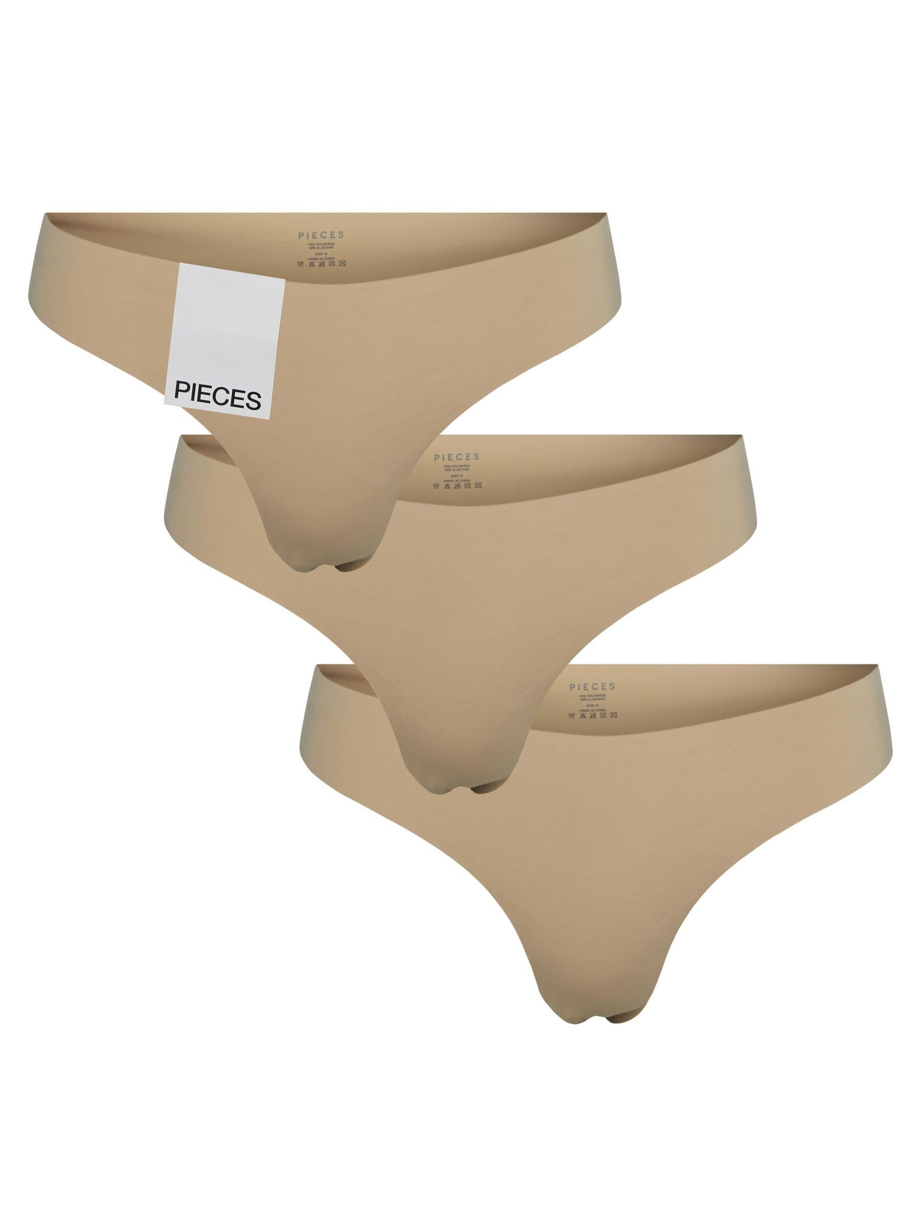 Slip PCNAMEE THONG 3-PACK NOOS