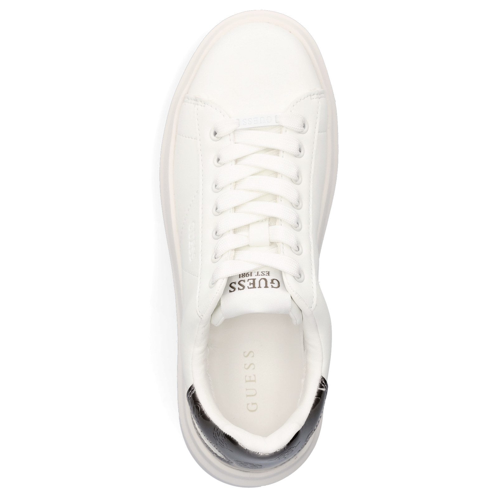 Guess Guess Damen Sneaker Elbina weiß metallic Sneaker